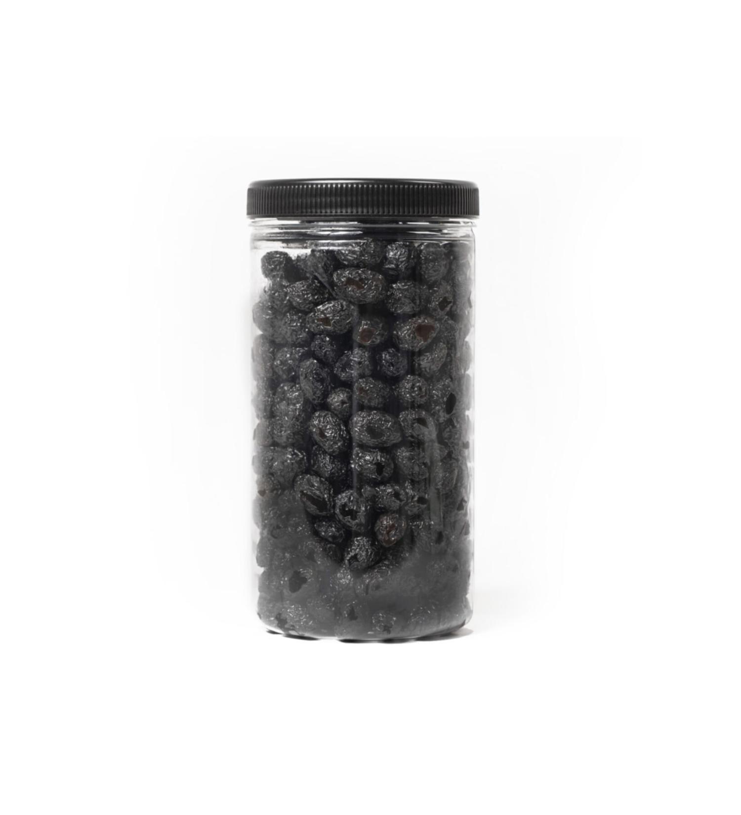 Dagestan Very Lightly Salted Dry Black Olives 1000gr