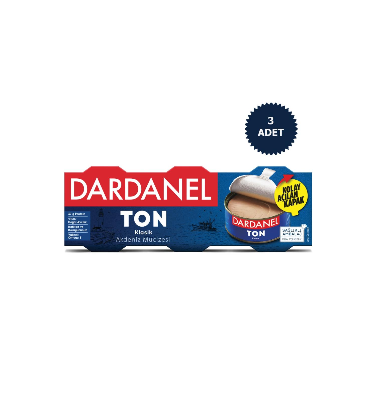 Dardanel Sunflower Oil Tuna 3x75g