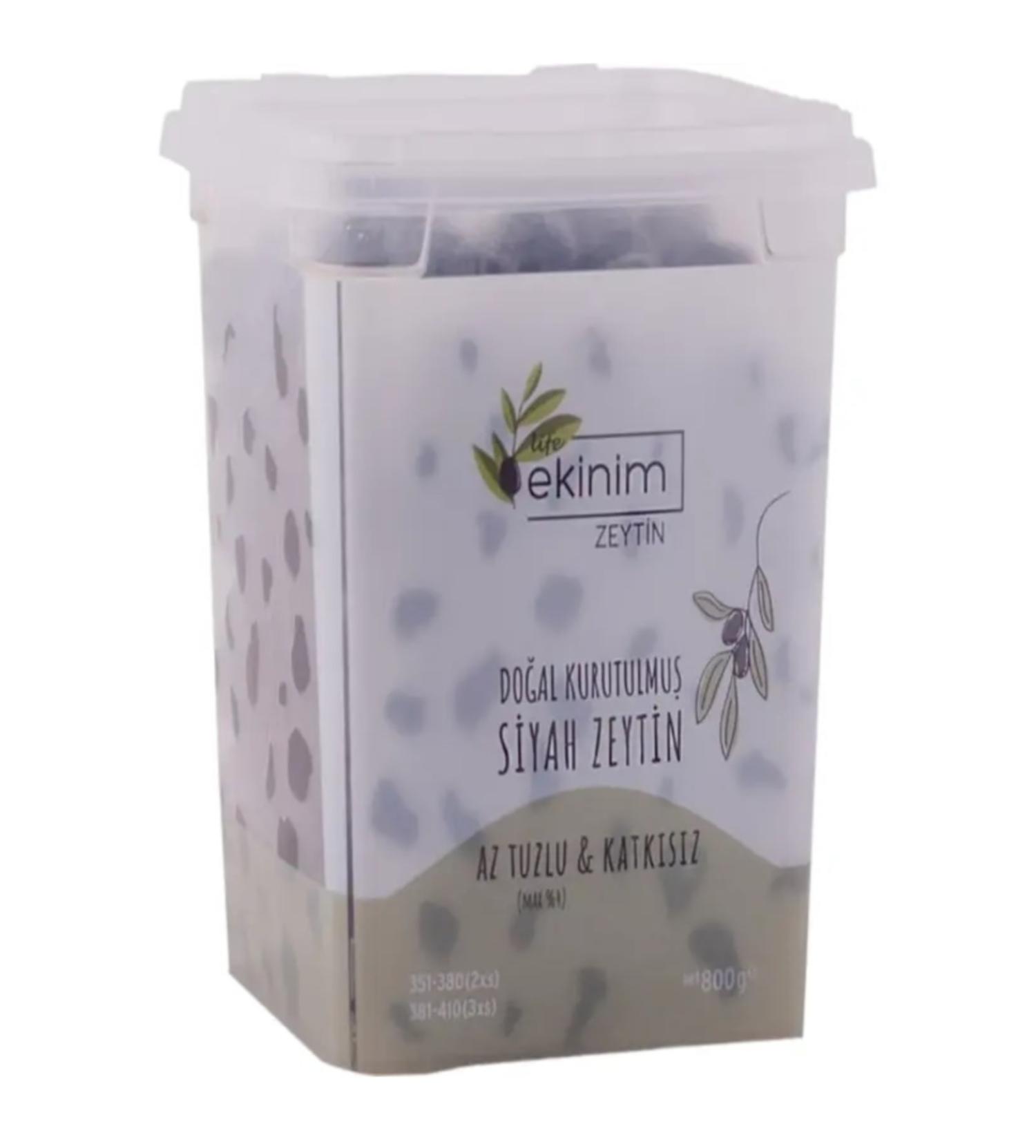 Ekinim Life Naturally Dried Olives 800 Grams