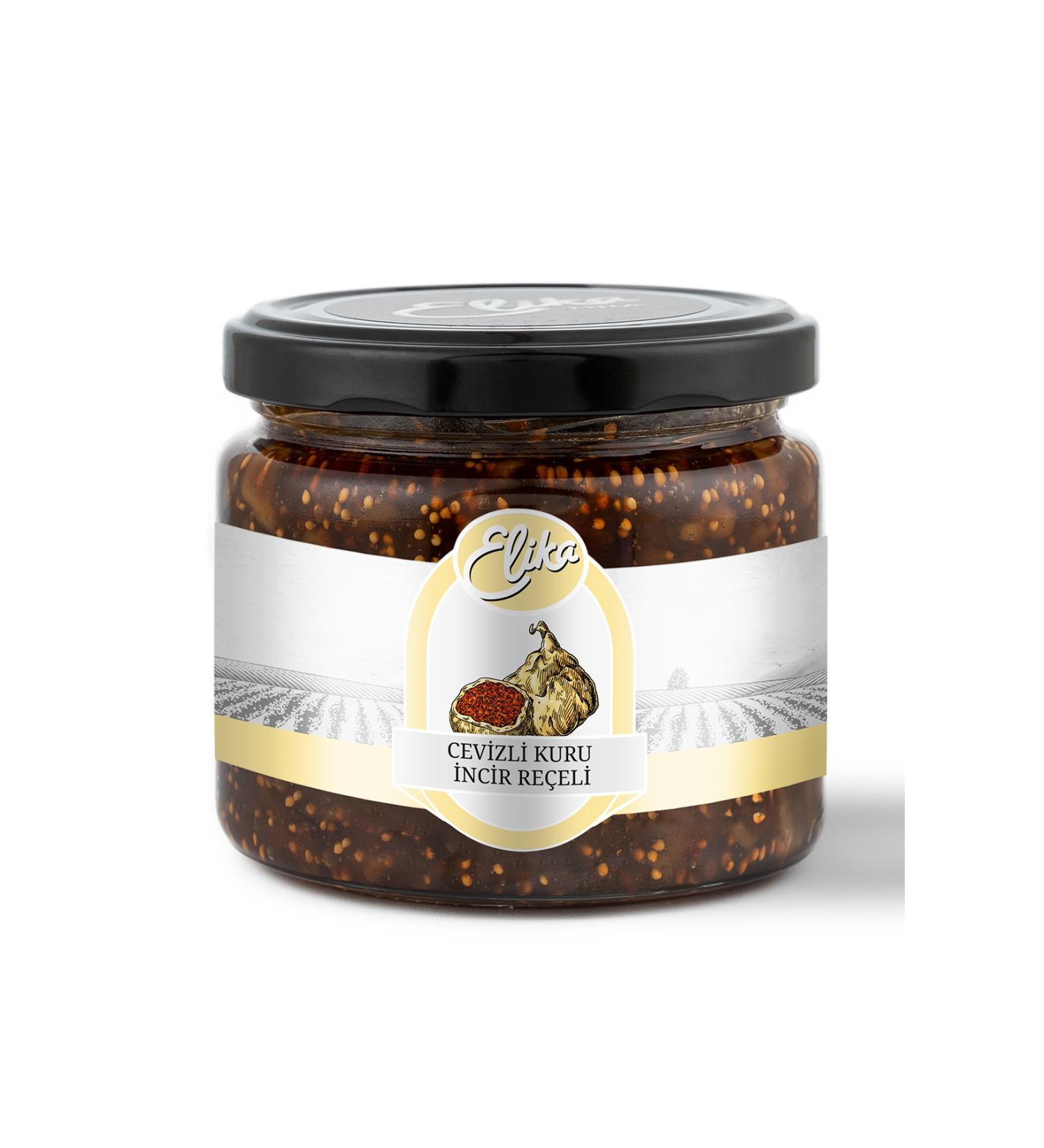 EL KA Walnut Dried Fig Jam 410 gr