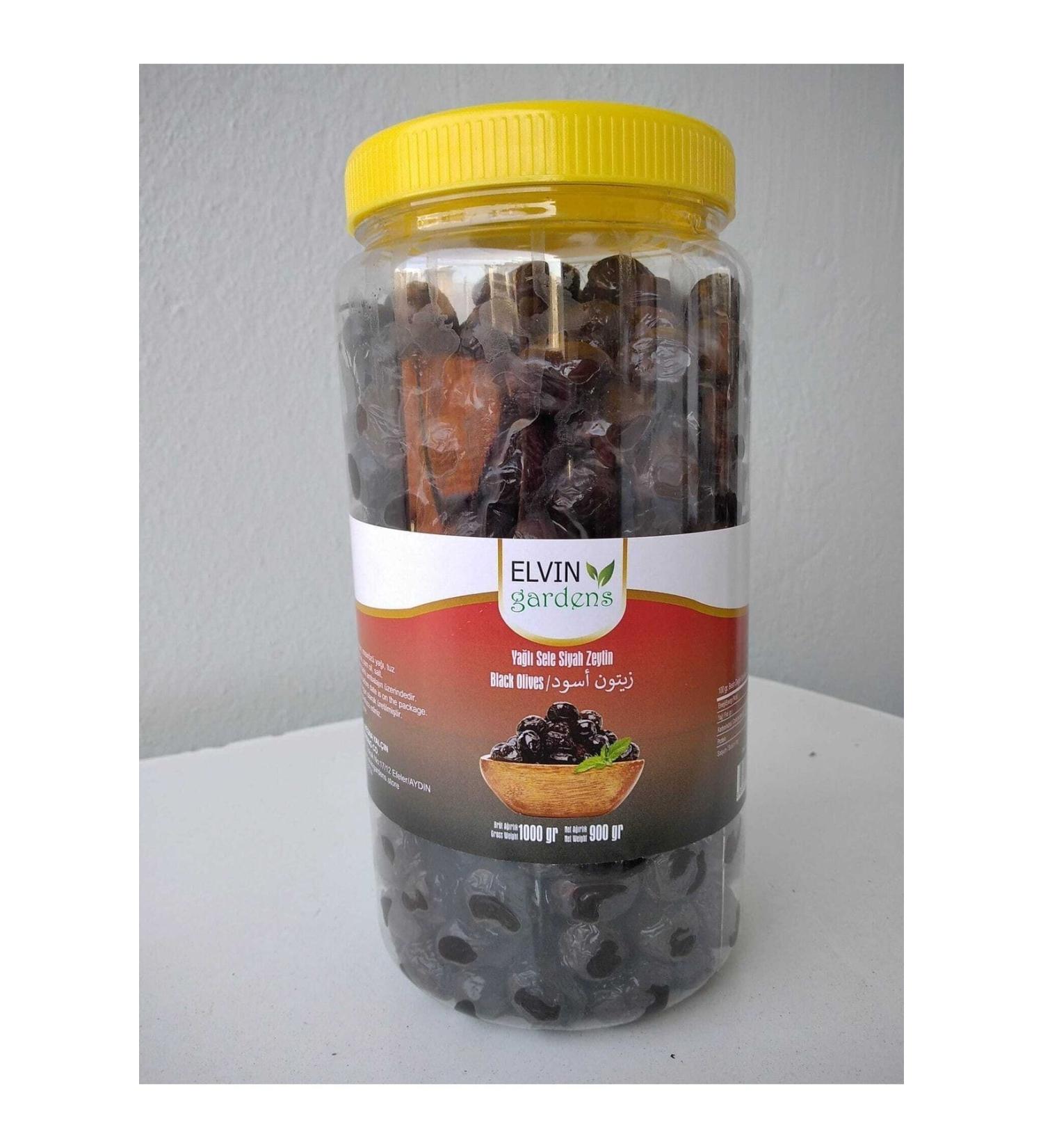 Elvin Gardens Black Olives - Oily Saddle 900 gr