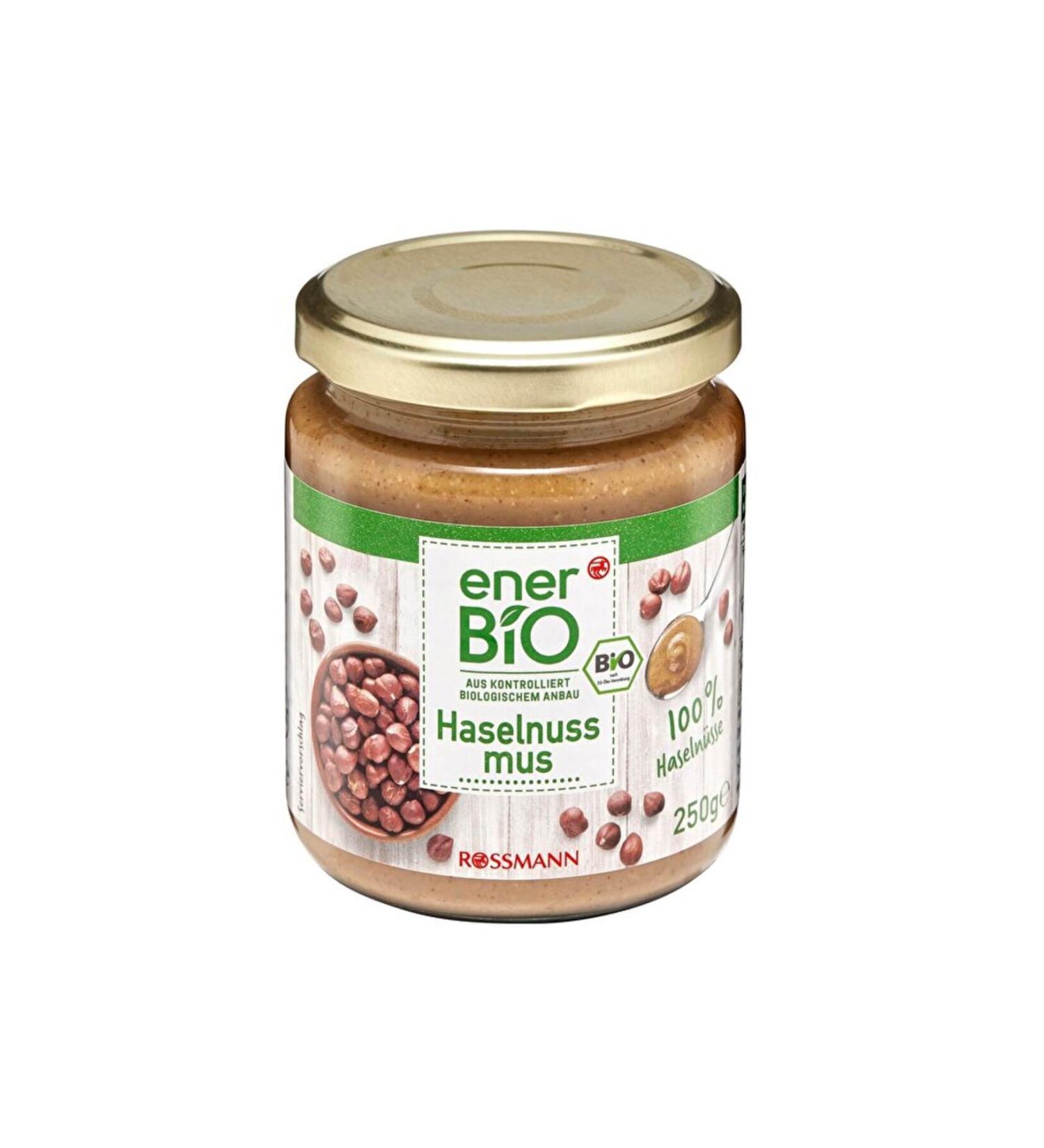 enerBio - Organic Spreadable Cream Hazelnut Paste - - 250 gr