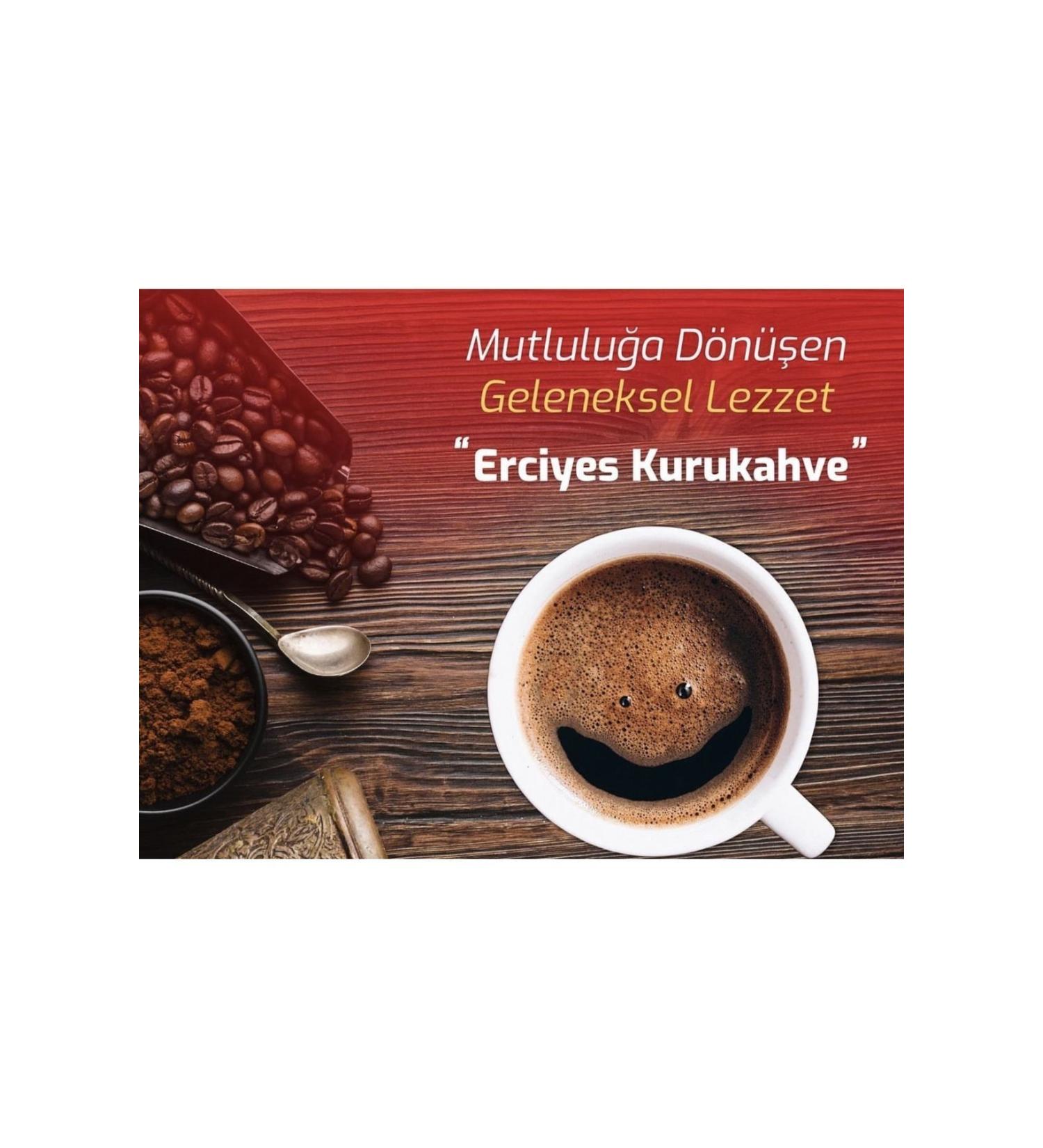 Erciyes Nuts Turkish Coffee 1 Kg Traditional Type Roasted - Buy Online on GoSupps.com