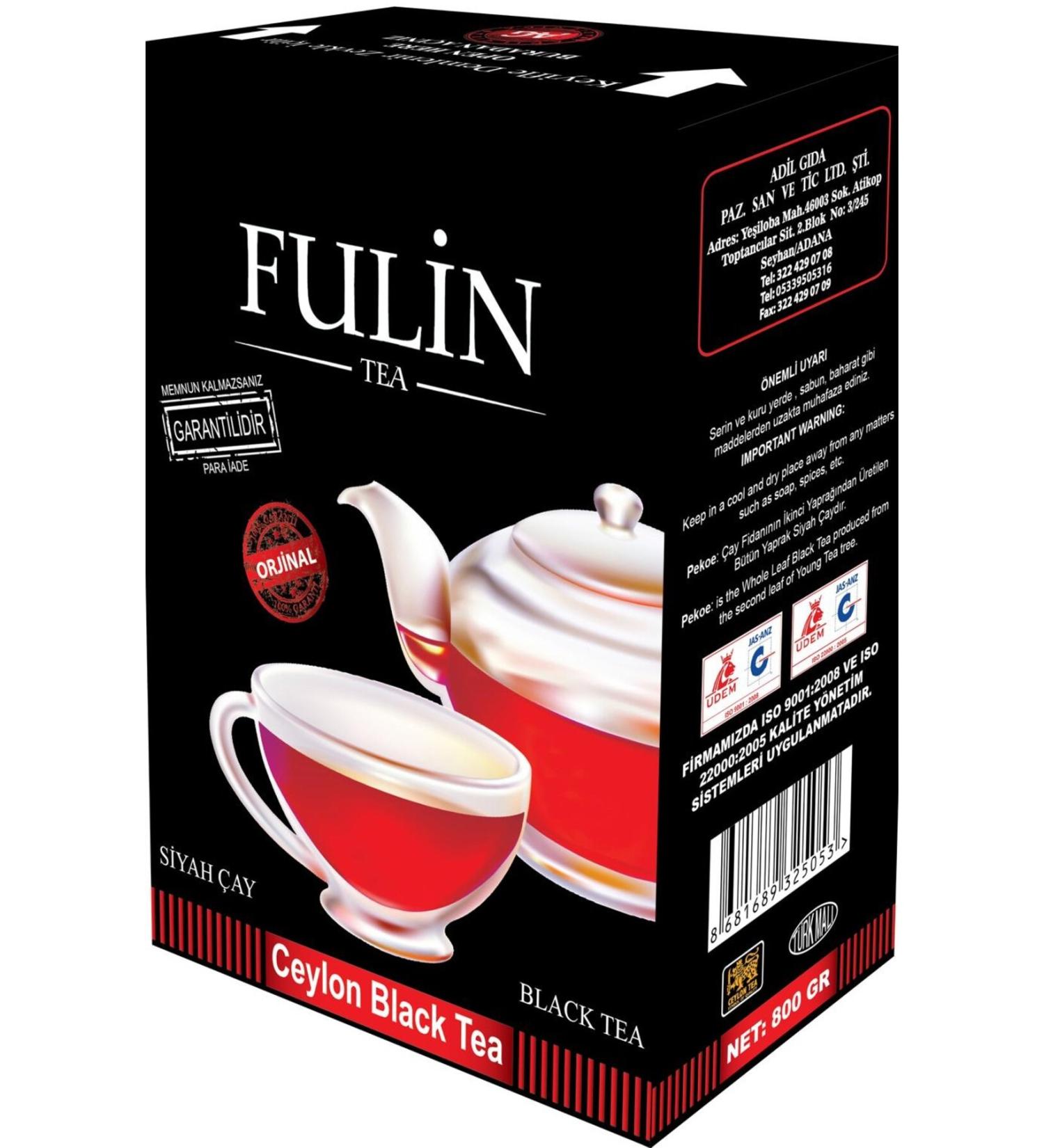 Fulin Tea Fulin 800 Gr Pack Tea X 5 Pieces