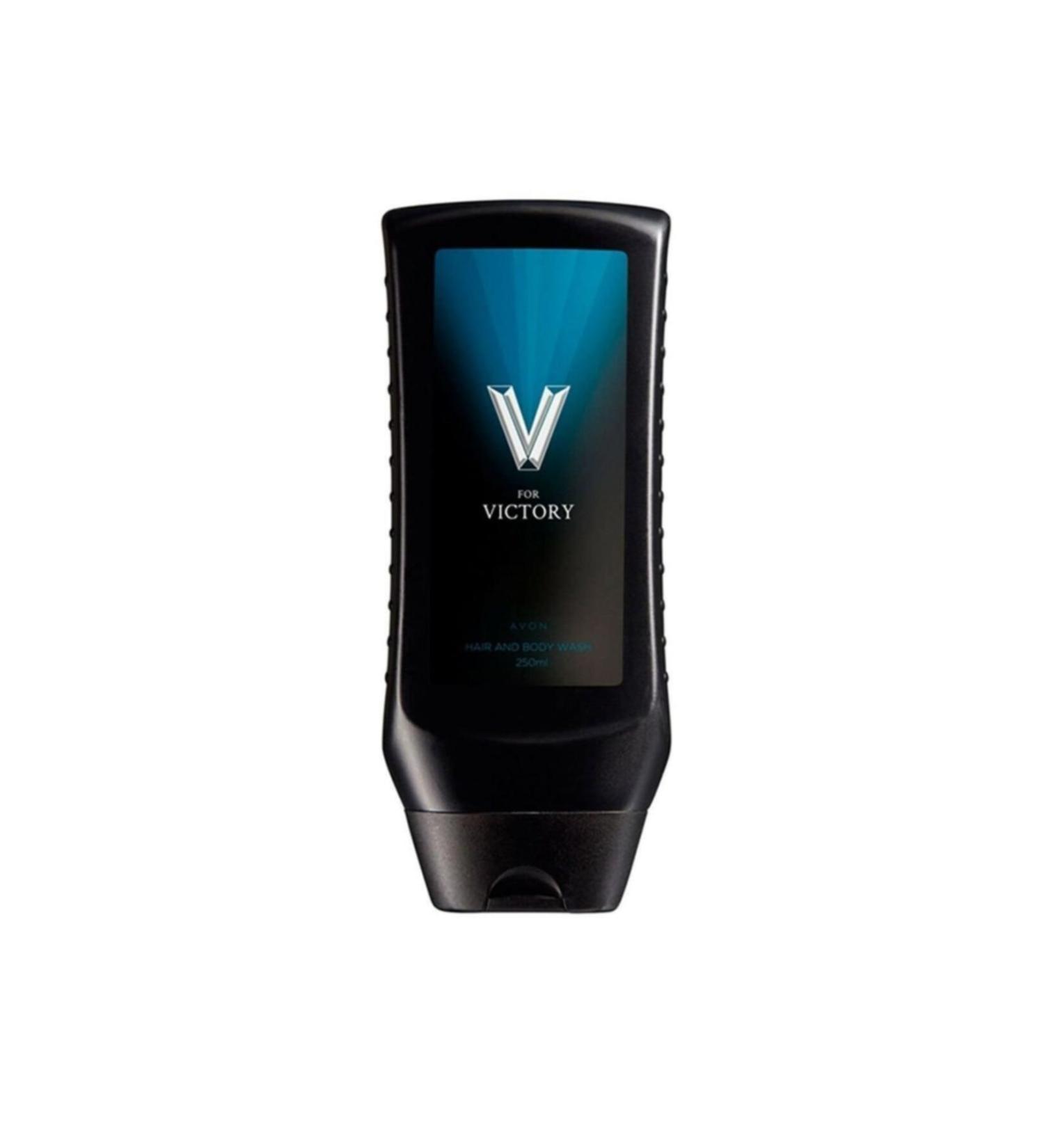 Avon V For Victory 250 ml Hair and Body Shampoo