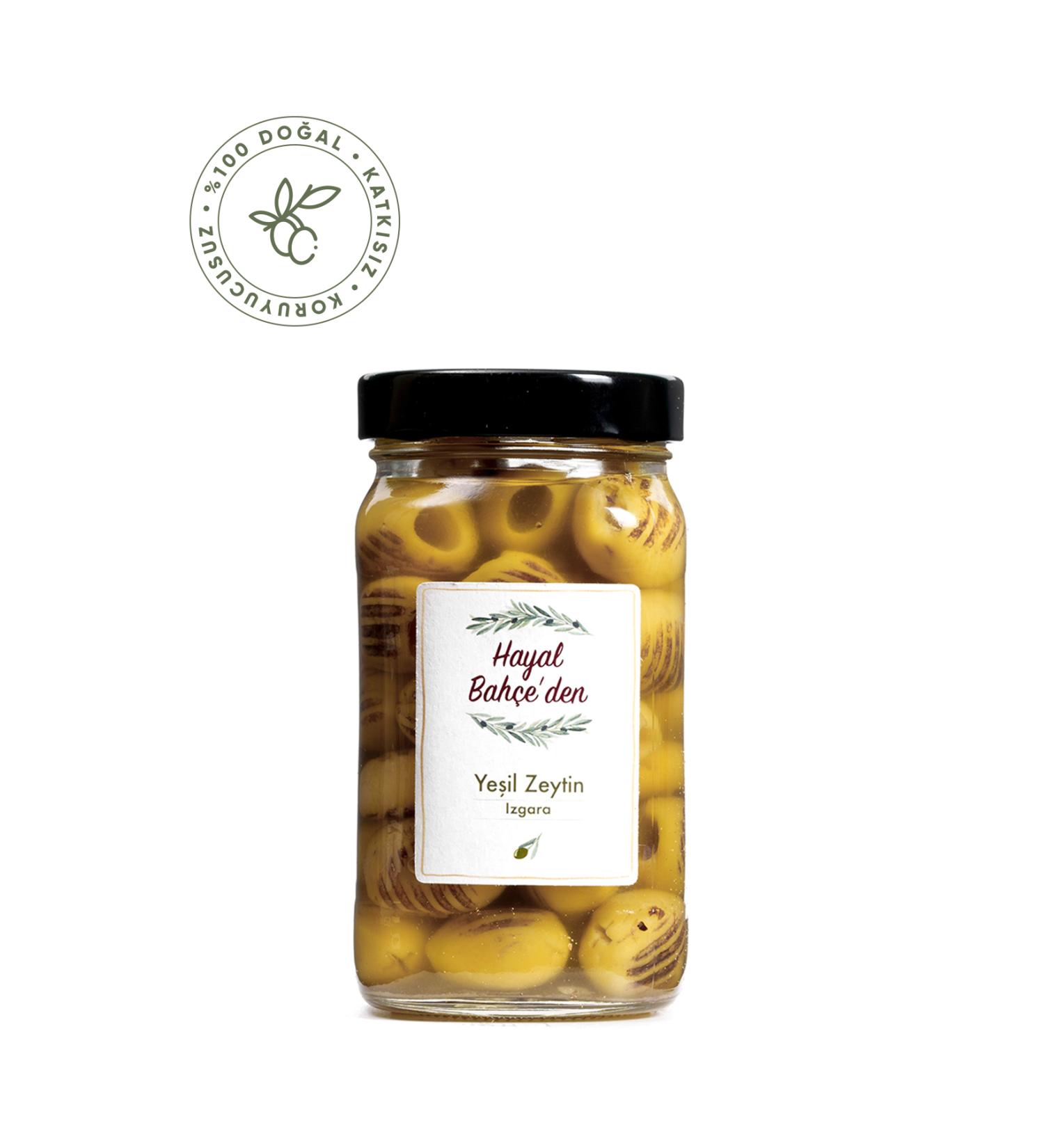 Grilled Green Olives from Hayal Bah e - Medium Size