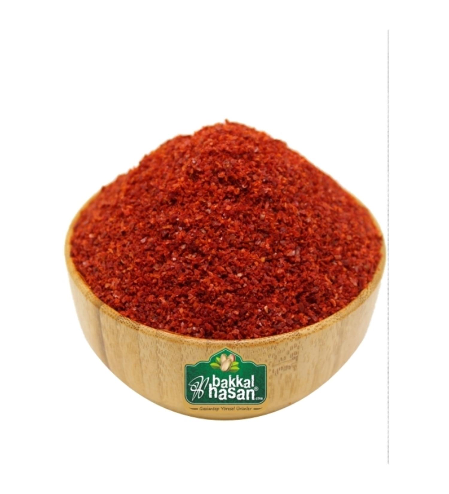 grocer Hasan Chili Pepper Grind Medium Hot Gaziantep - 3 Kg