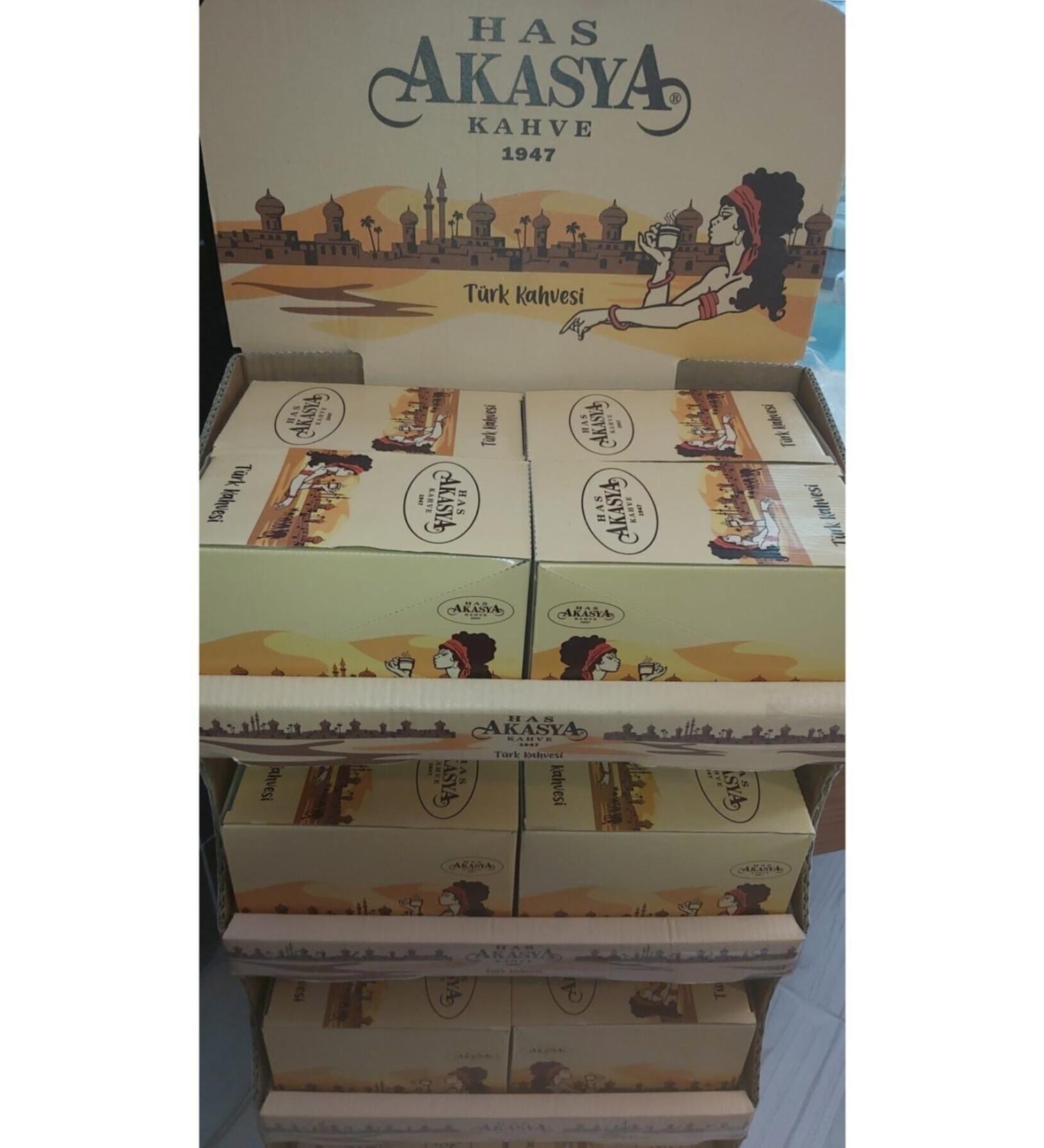 HAS AKASYA Turkish Coffee 100 Gr (Pack of 10) - Buy Online on GoSupps.com