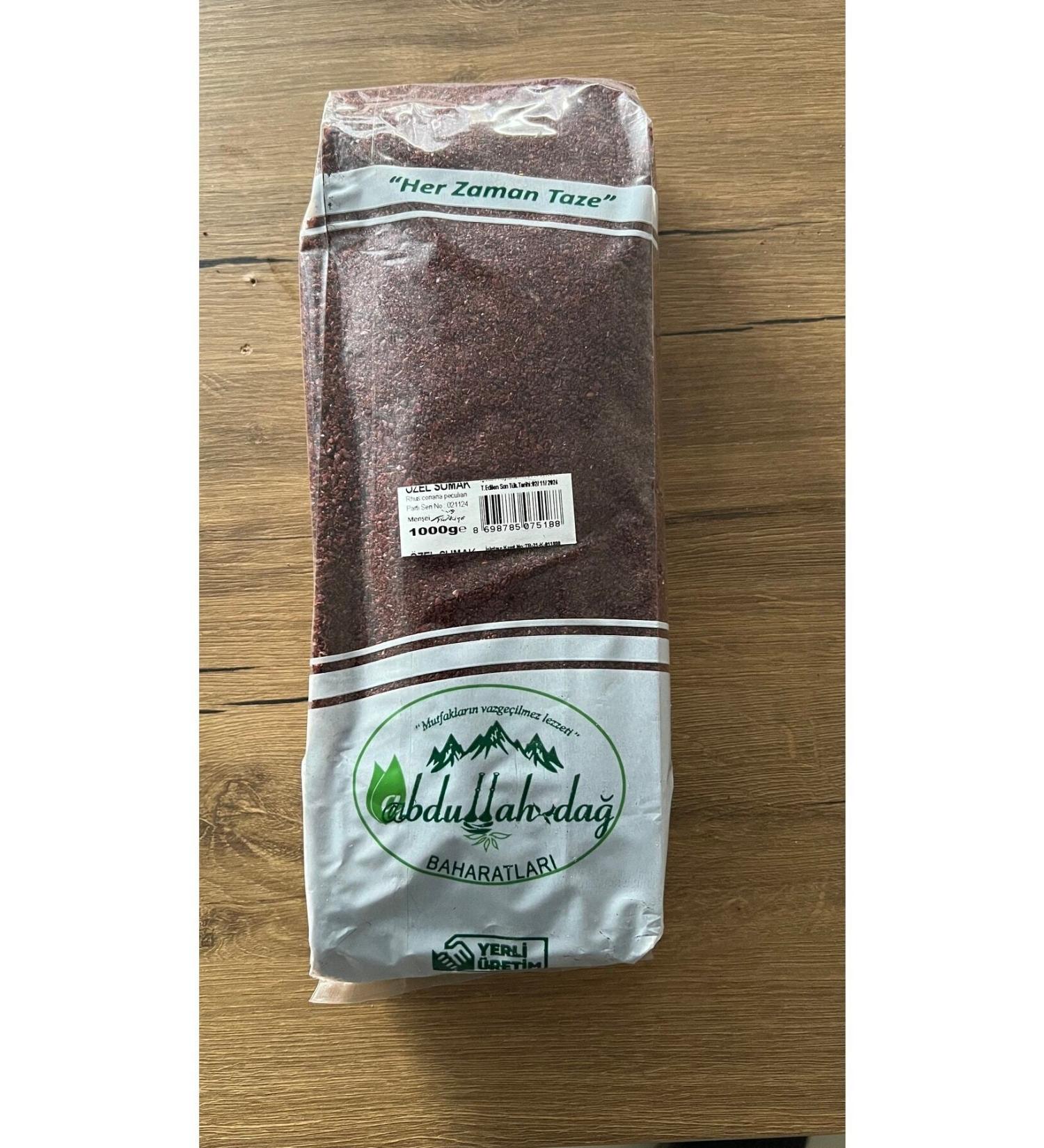 Hac o lu Spice Hatay Local Sumac Powder 1 Kg / 1000 gr