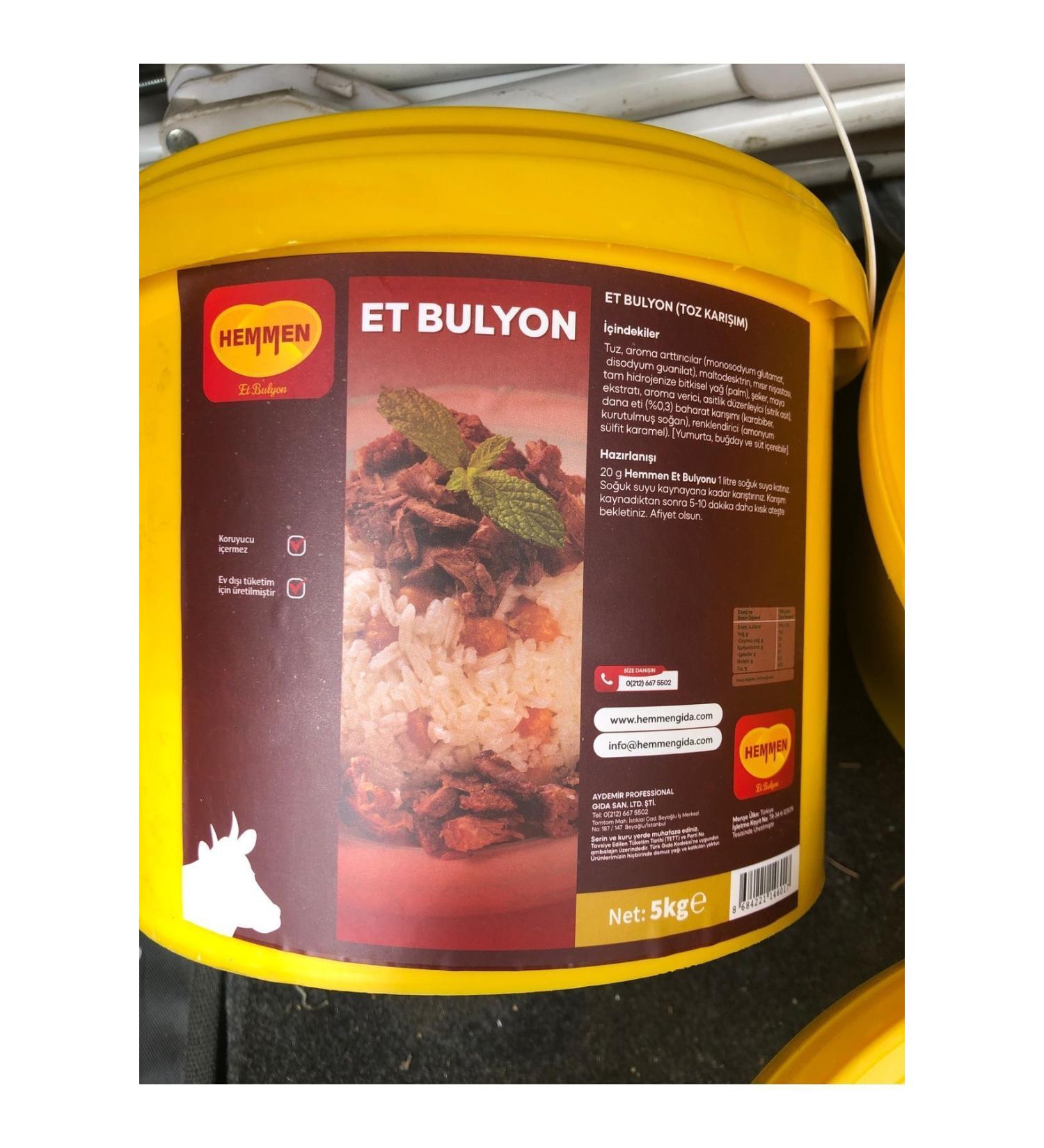 Hemmen Meat Bouillon 5 kg - Buy Online on GoSupps.com