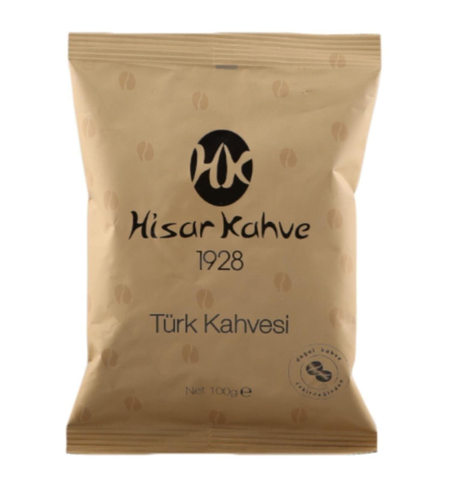 Hisar Kahve Turkish Coffee 100 Gr X 6
