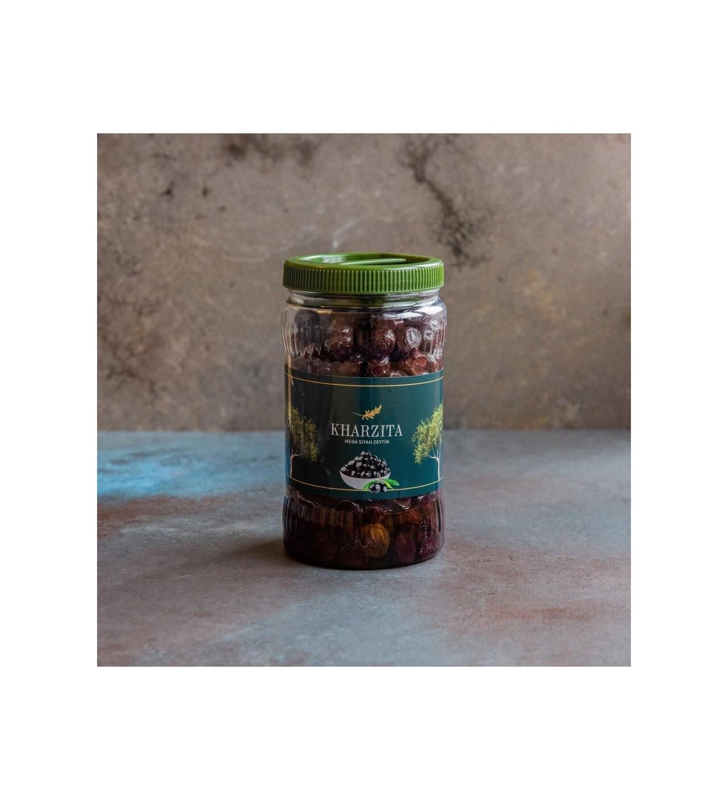 Kharzita Gemlik Black Olive Mega (291-320 Caliber) Black Olive 1kg