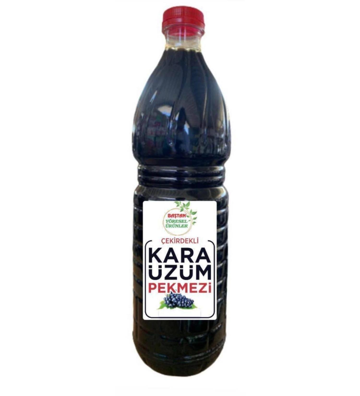 Local Salihli Black Grape Molasses with Seeds 1400gr