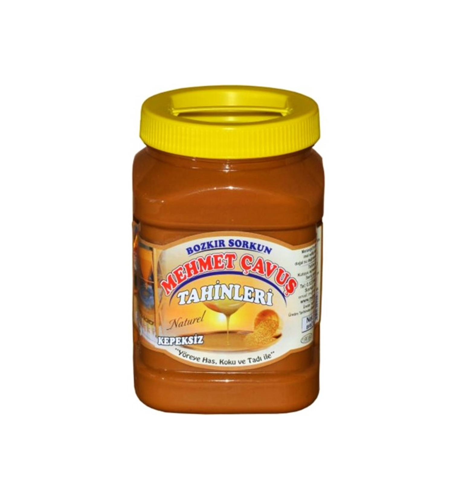 Mehmet avu Bran-Free Bozk r Tahini Tin Box 2 Kg (NET 1800 GR)