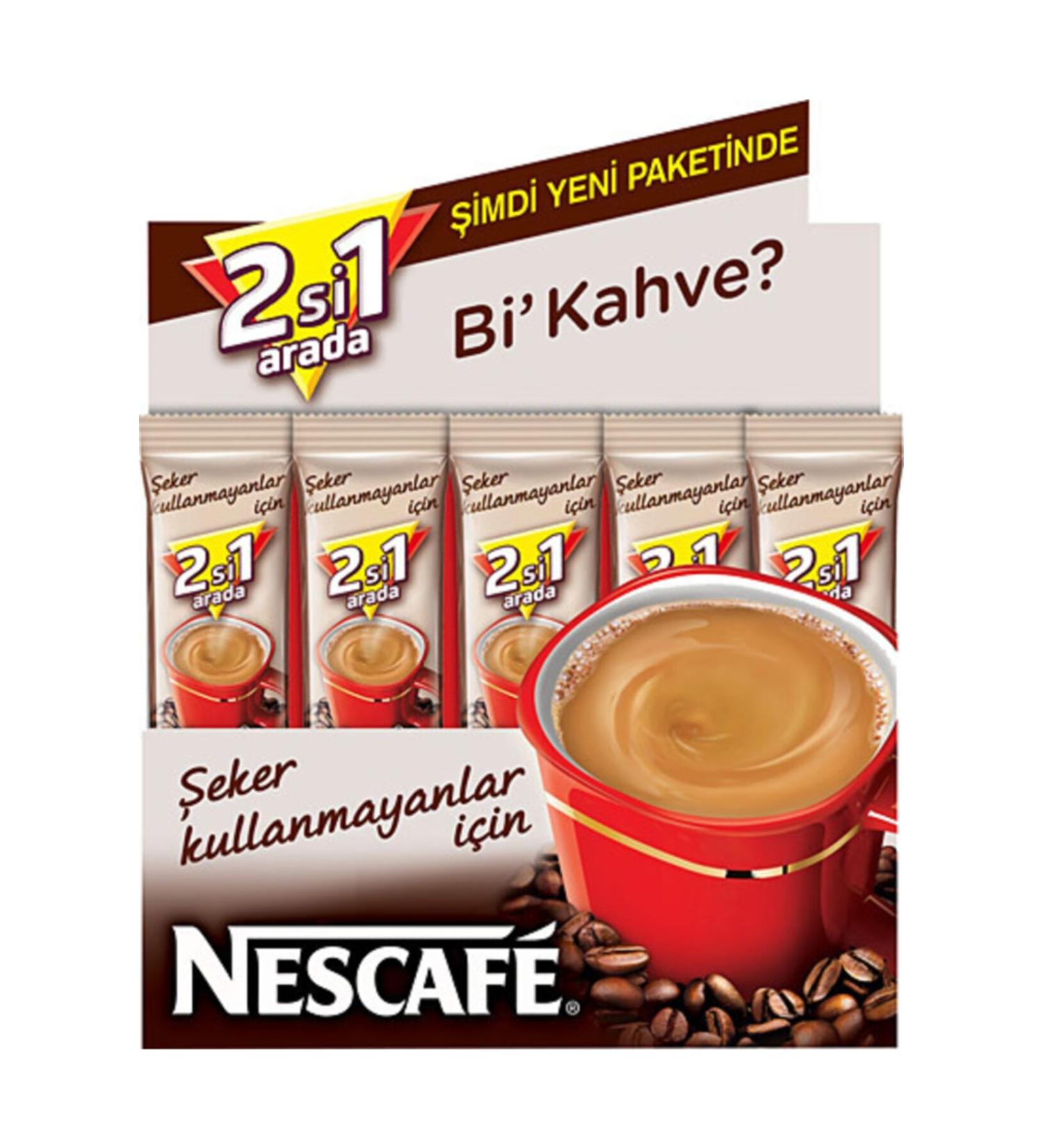 Nescafe 2 +1 Sugar-Free Coffee 10 Gr 48 Pieces