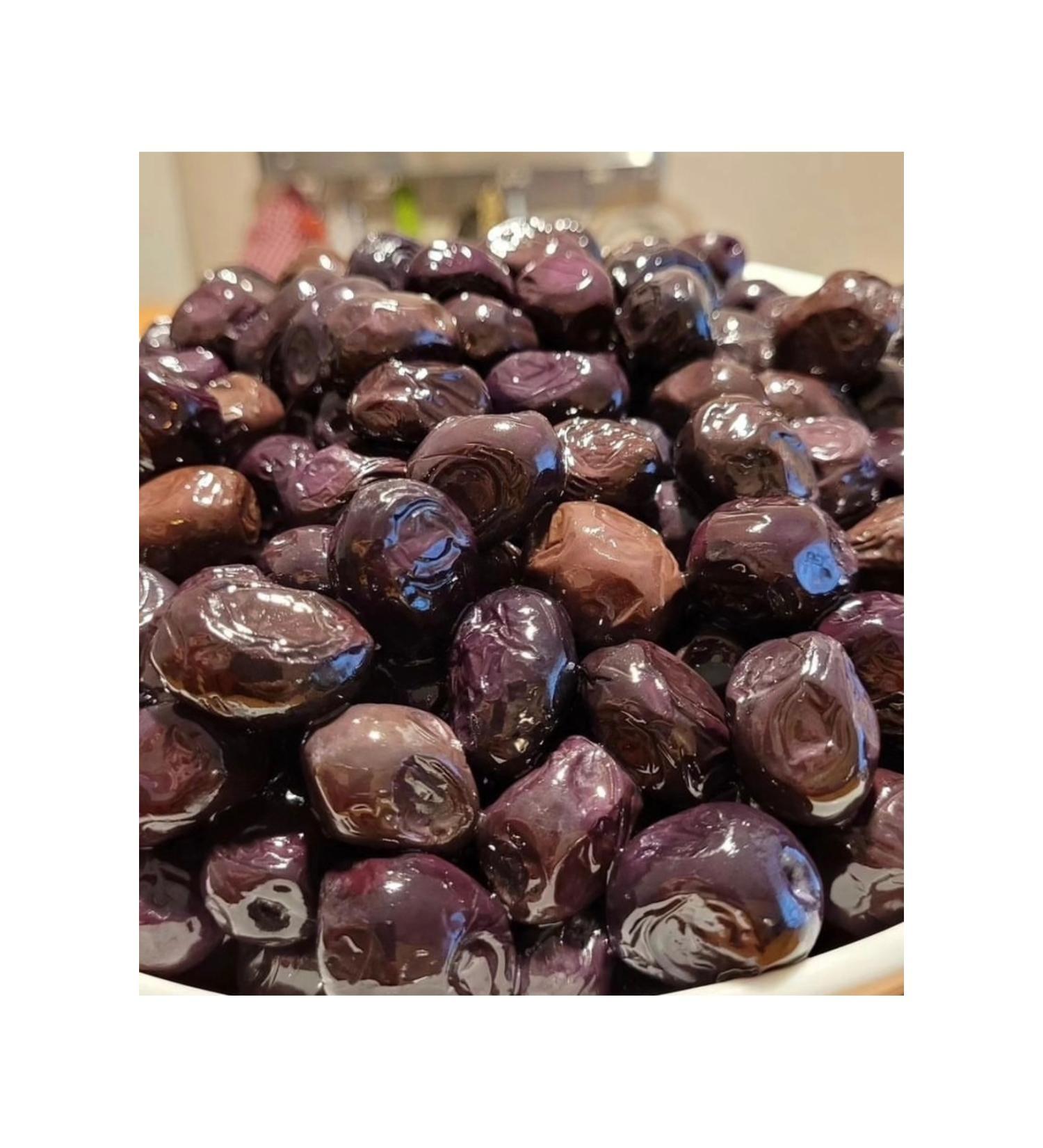 OLIVE CGN Low Salt Pressed Olives 1 Kg