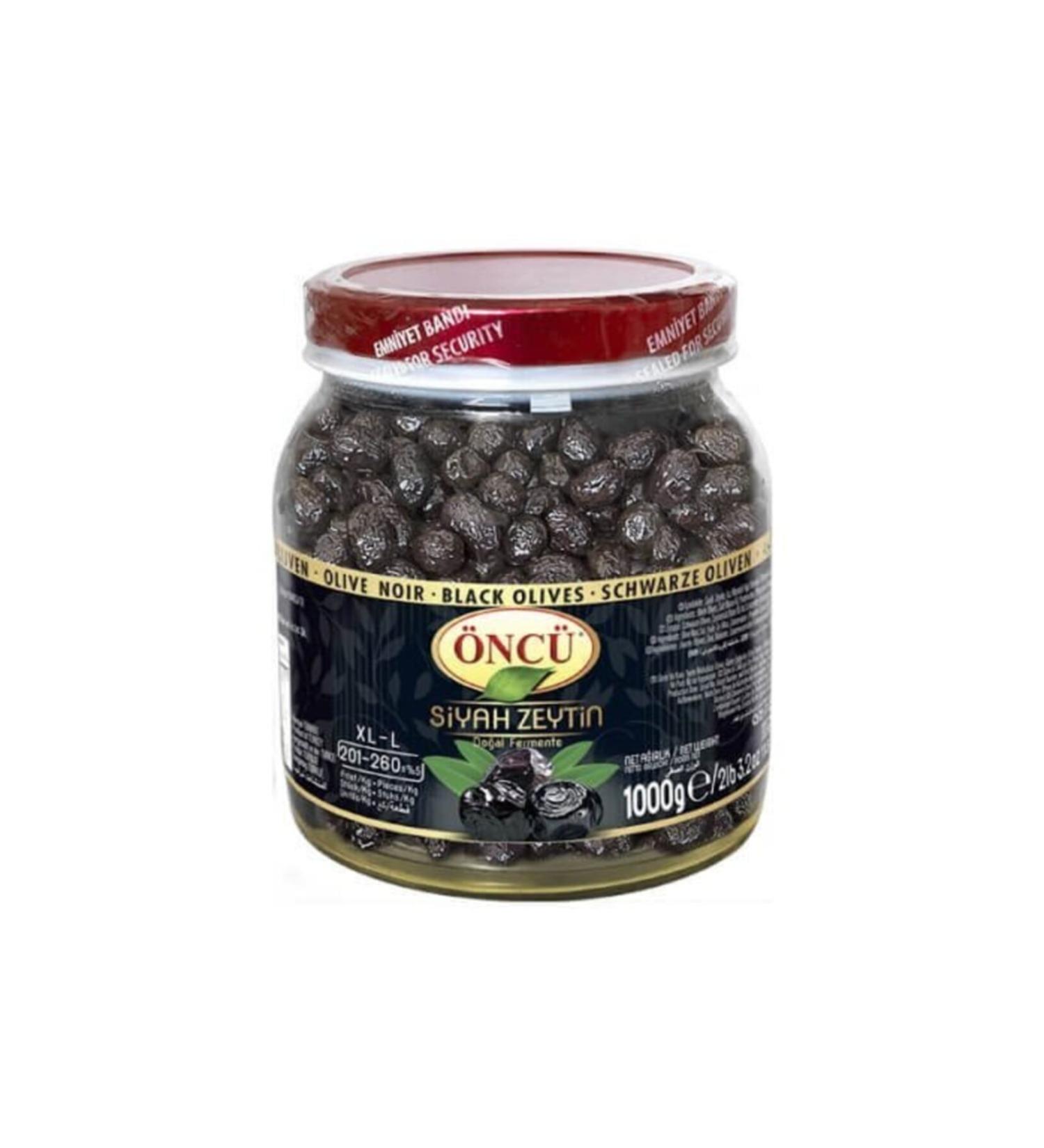 nc Black Olives 1 kg 6 Pieces