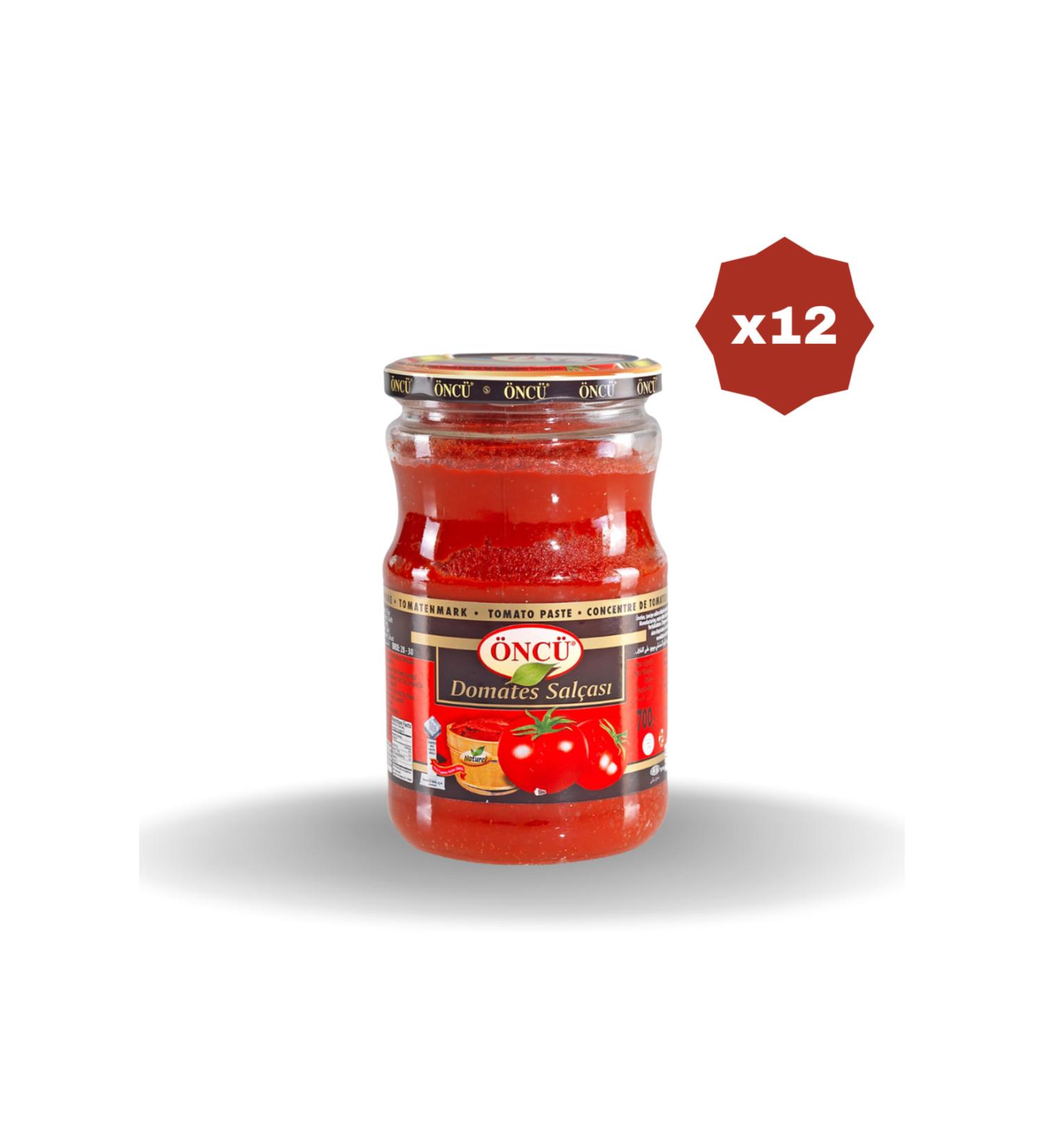nc NC TOMATO PASTE 700 GR - (12 PIECES)