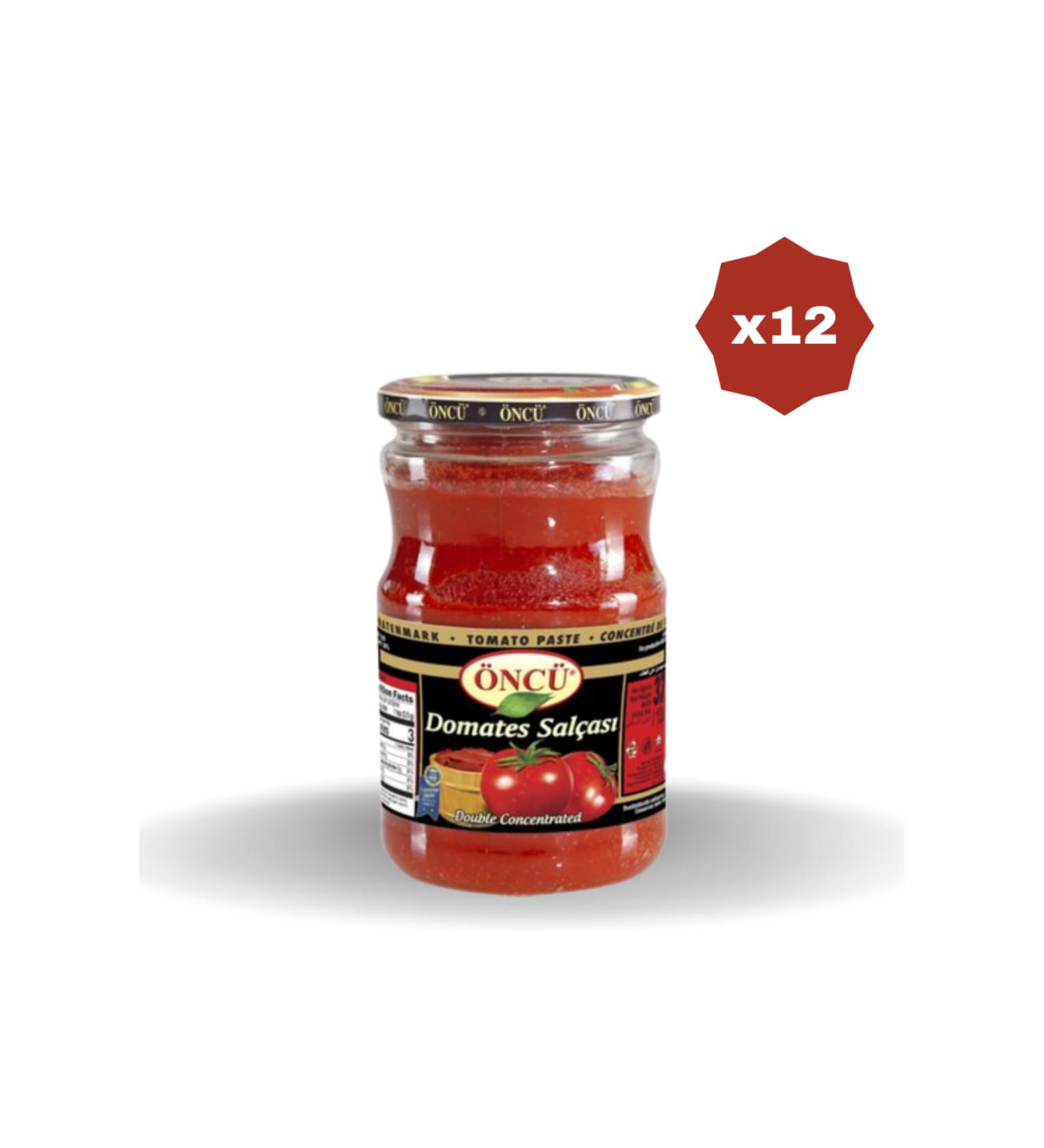 nc NC TOMATO PASTE 370 GR - (12 PIECES)
