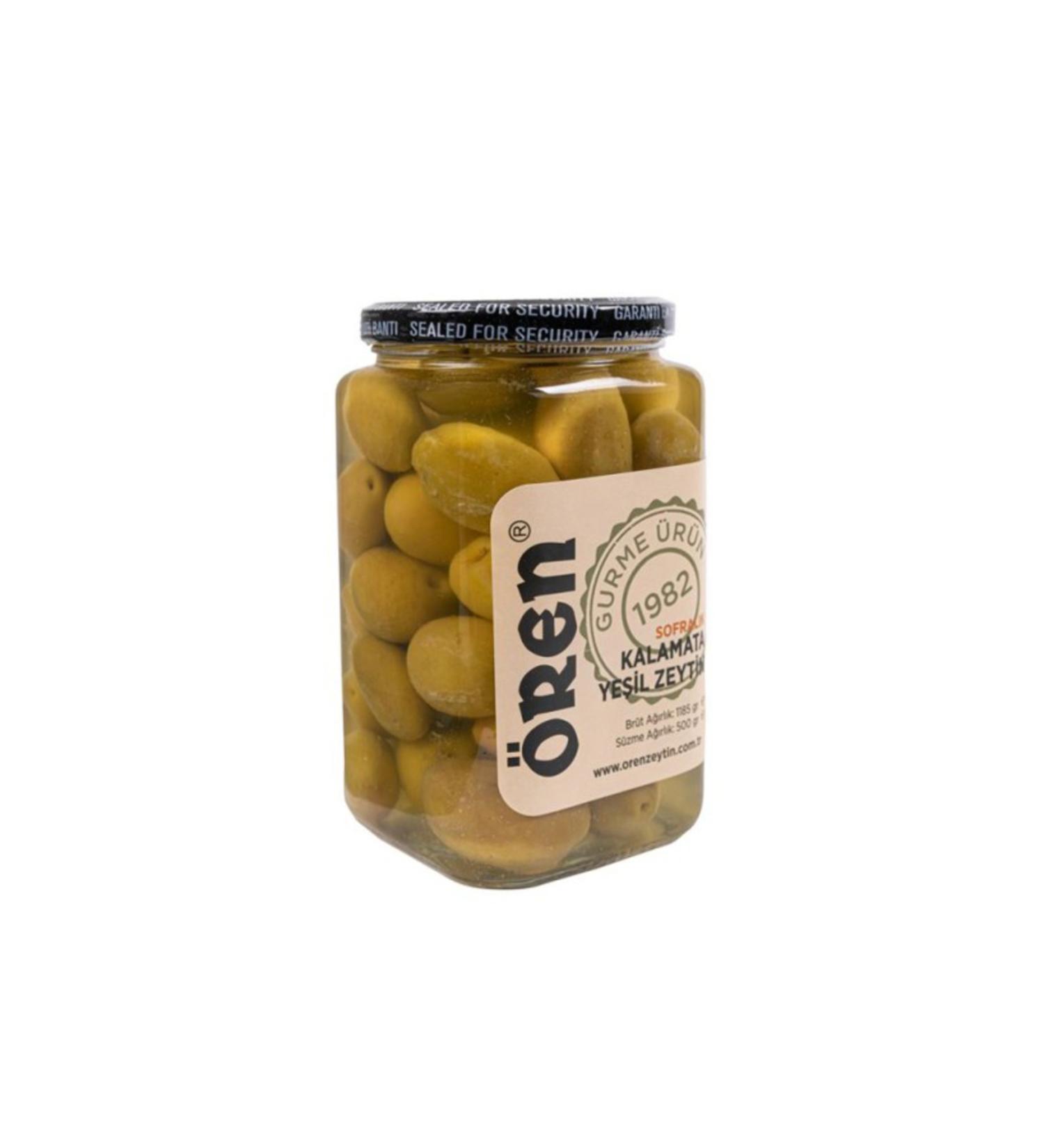ren Table Green Kalamata Olives 850 CC