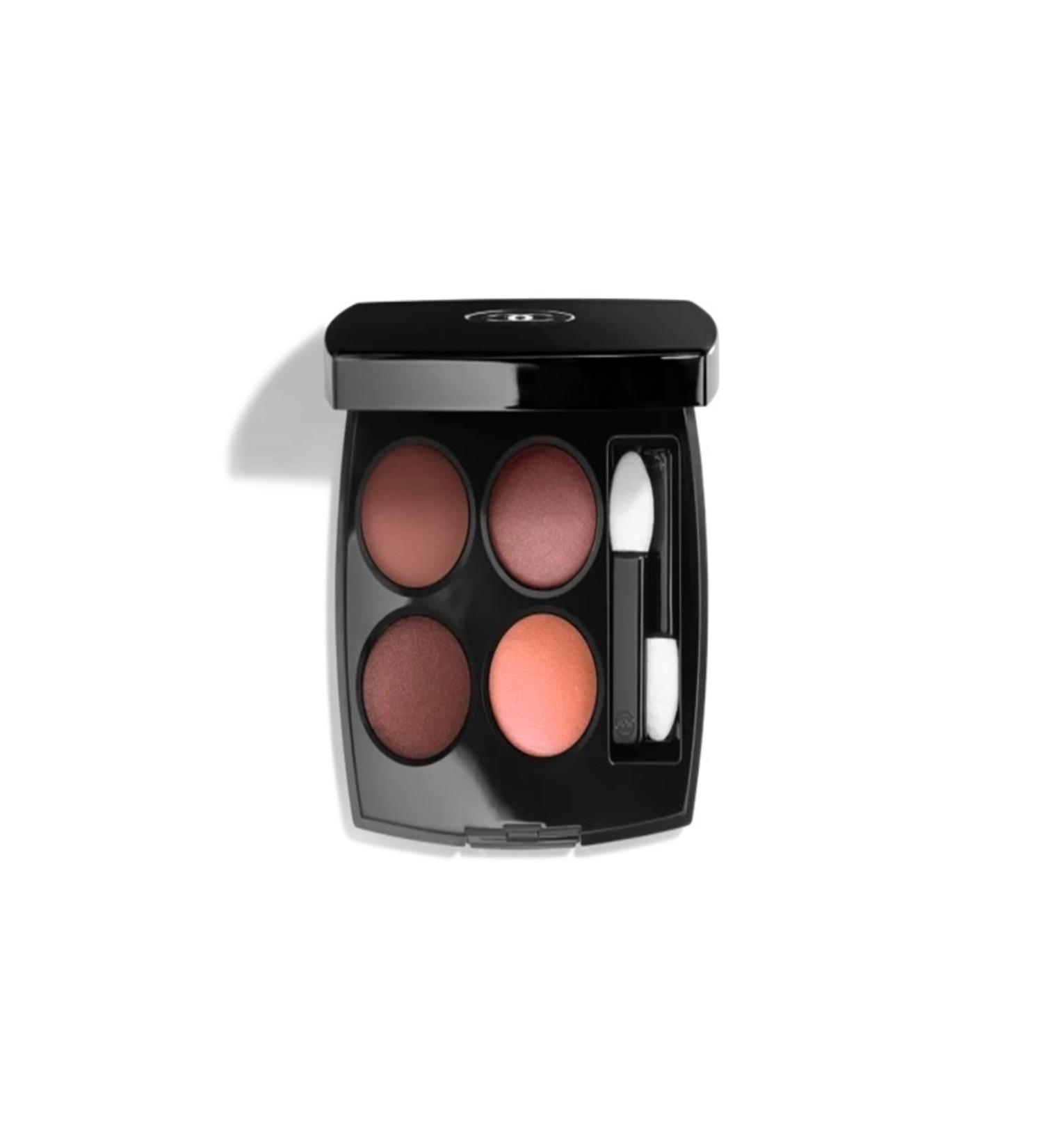 Chanel LES 4 OMBRES-Matte to Satin Shimmering Intense Pigment Long-Lasting Eyeshadow