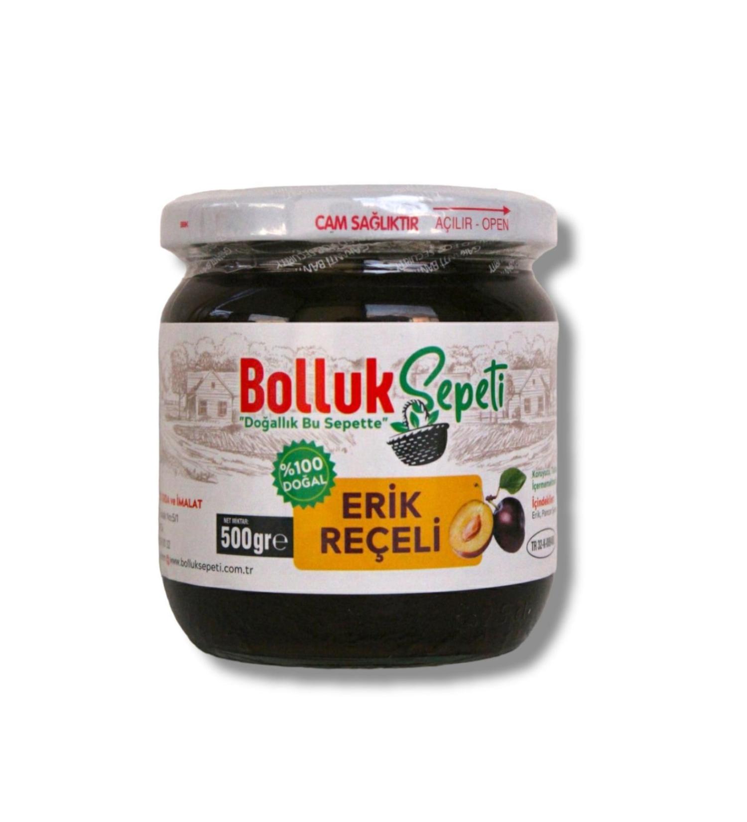 BASKET OF ABUNDANCE Plum Jam 500 gr