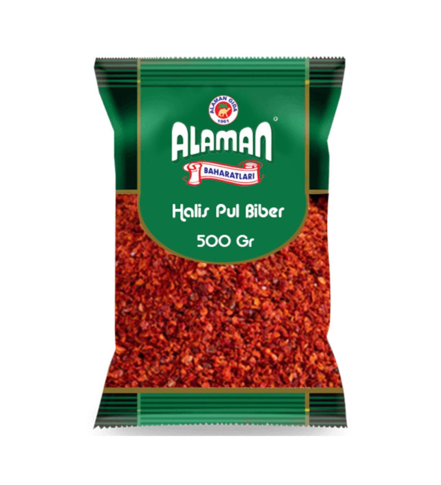 German Spices Black Pepper White Grain 500 Gr