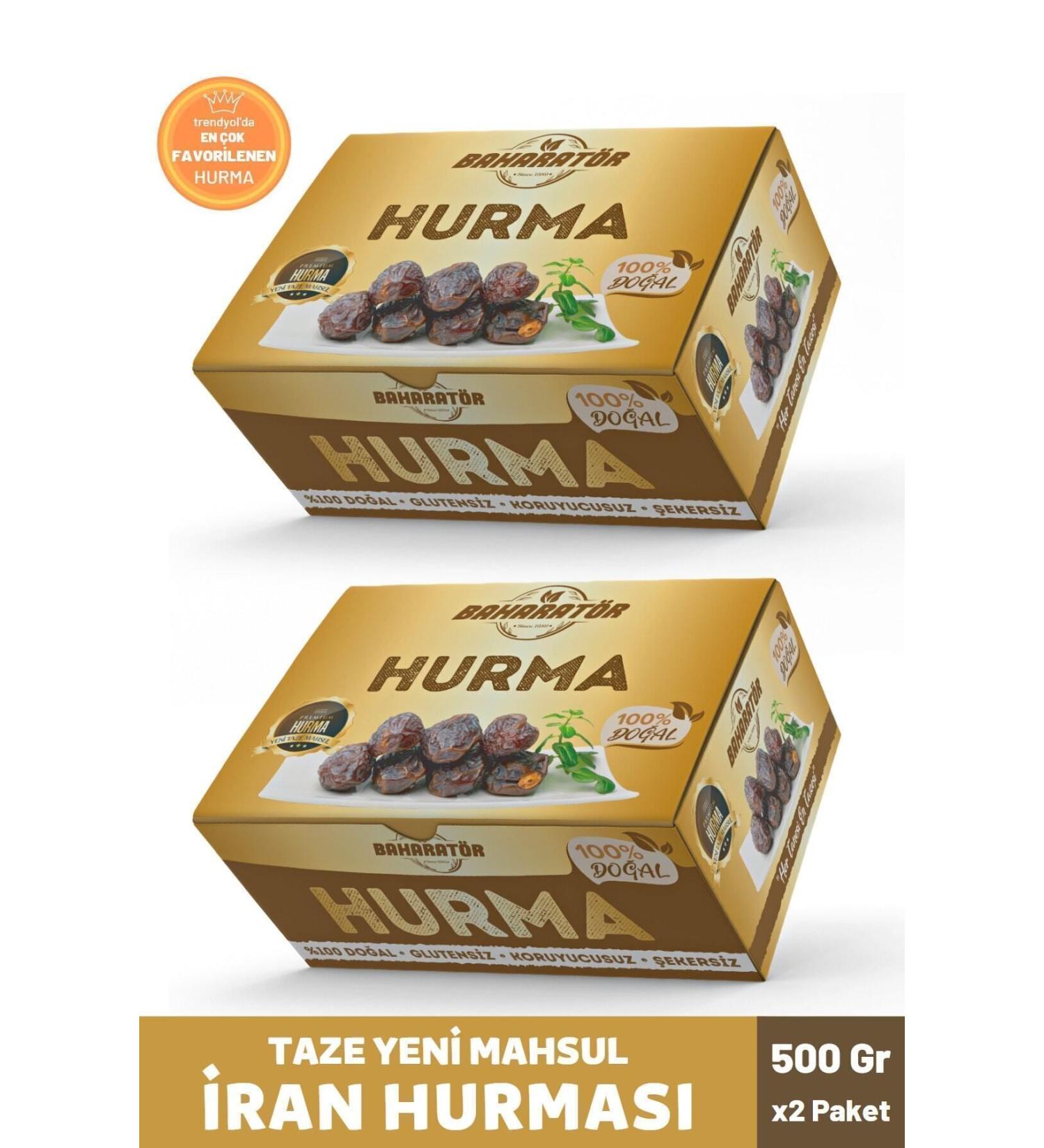 Spice Maker 2 Packs X 500 gr Iranian Dates - Buy Online on GoSupps.com
