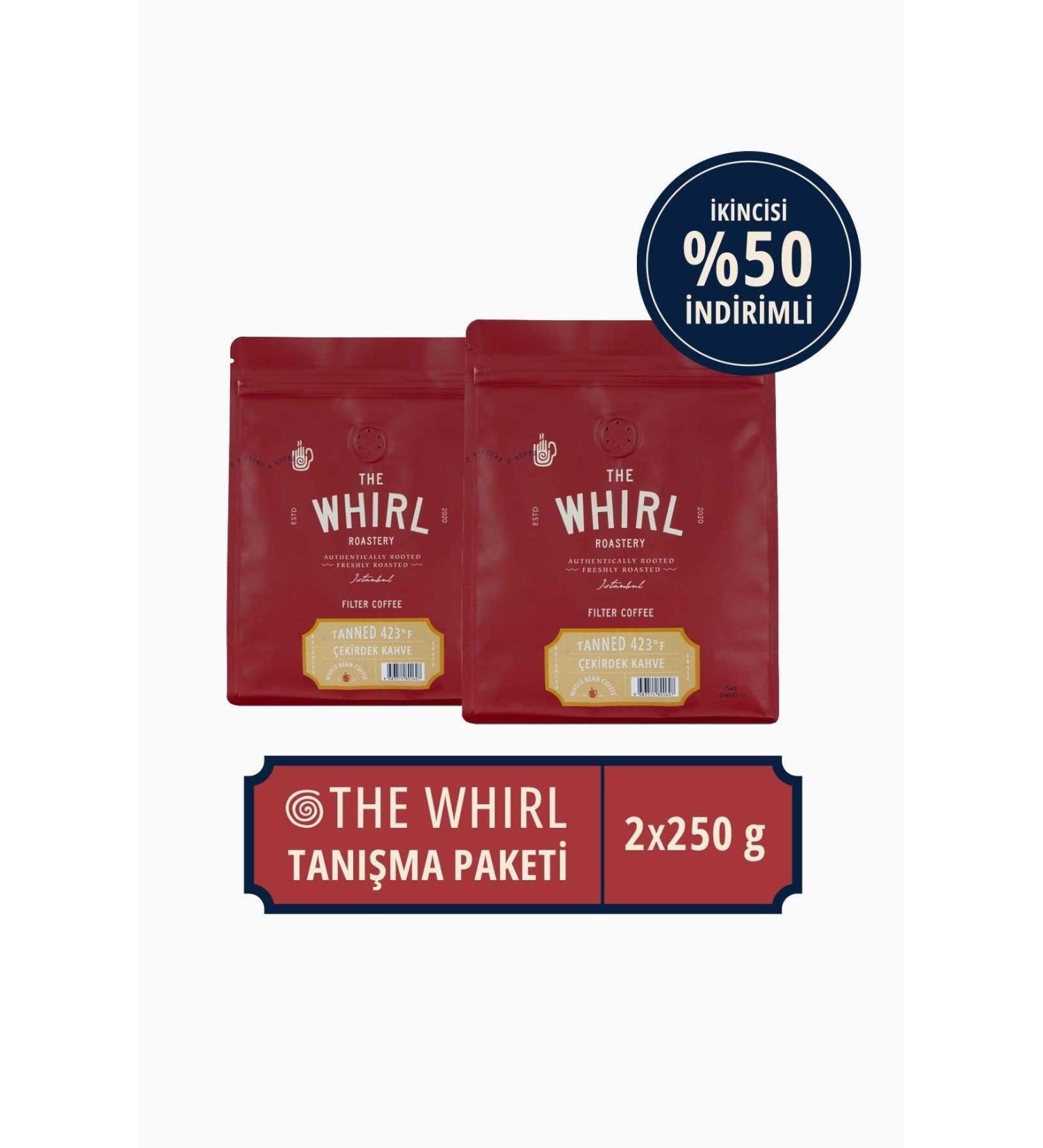 The Whirl Filter Tanned 423 f Coffee Beans 250 gr X 2 Pieces - Buy Online on GoSupps.com