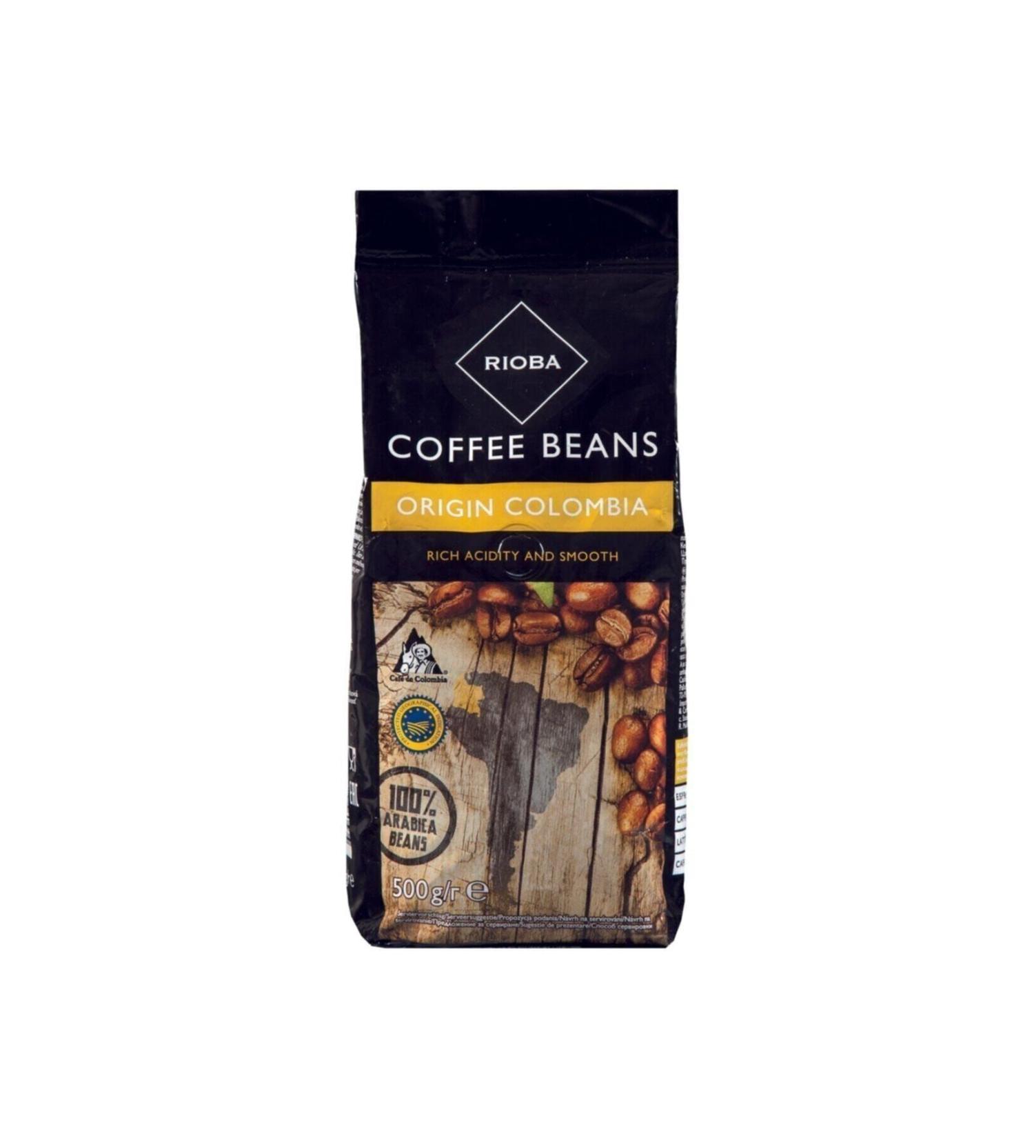 Rioba Coffee Beans - Local Original Colombia 500 Gr