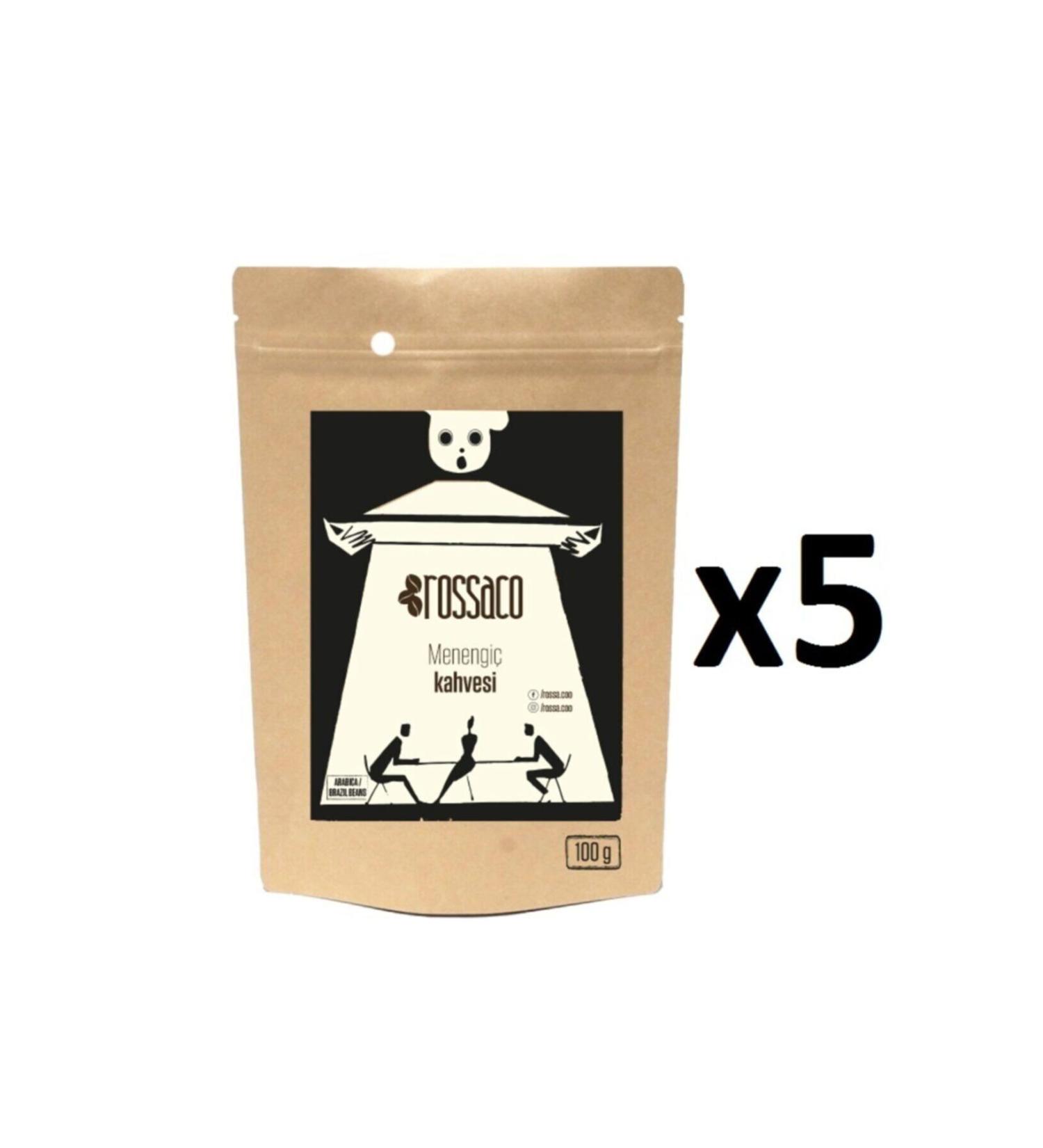 Rossaco Pistachio Coffee 100 Gr 5 Pack