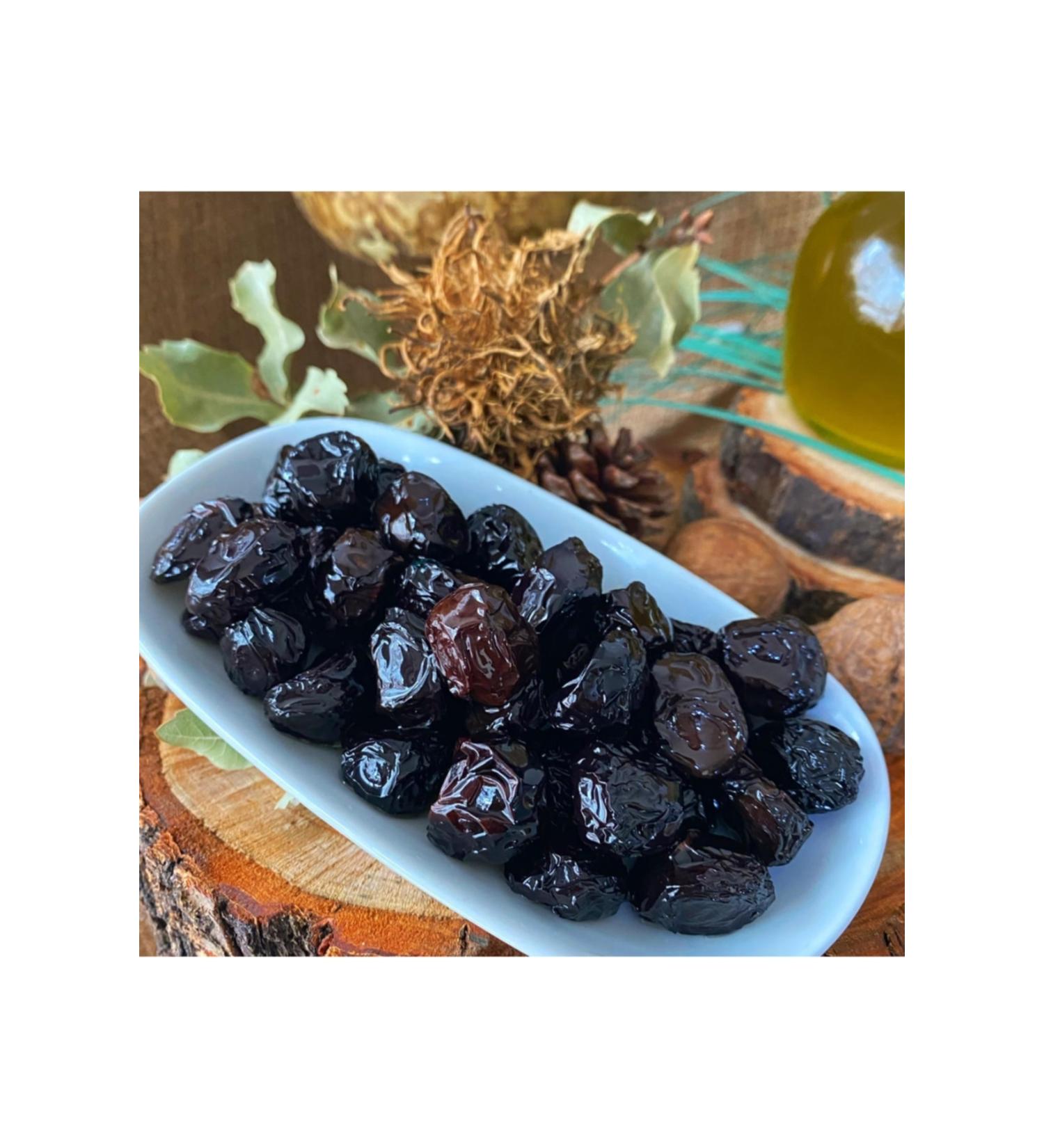 ahin iftlik Hatay Dry Black Olives (1kg)