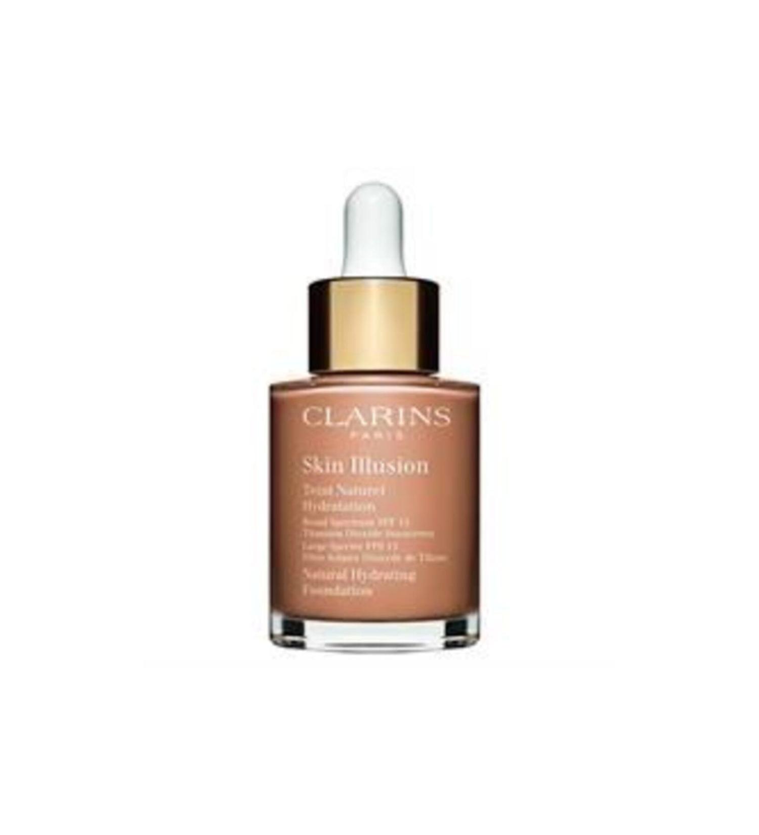 Clarins Skin Illusion Natural Serum Foundation 112 Amber