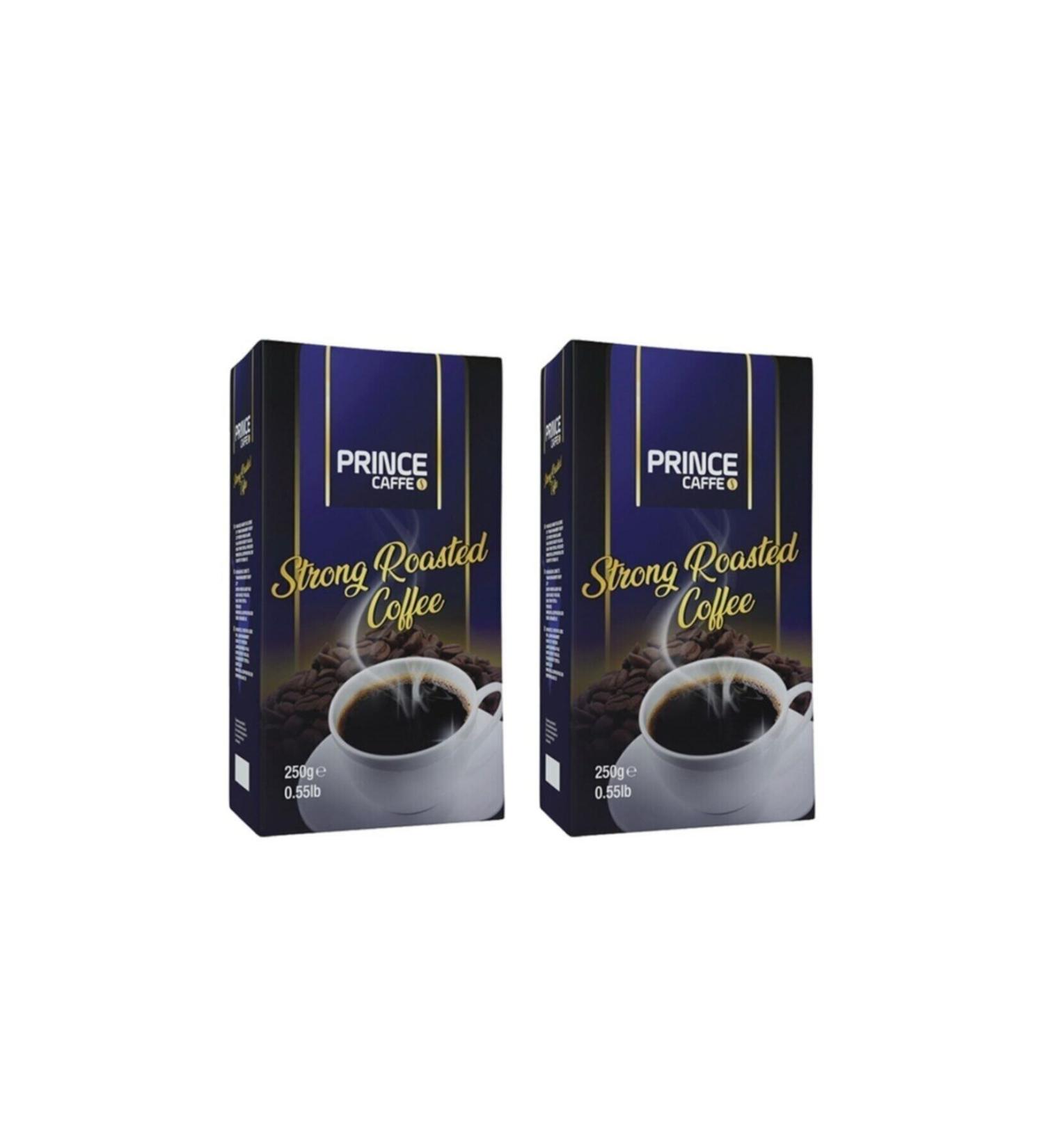Prince Caffe Strong Roasted Filter Coffee 2x 250 gr 500 gr