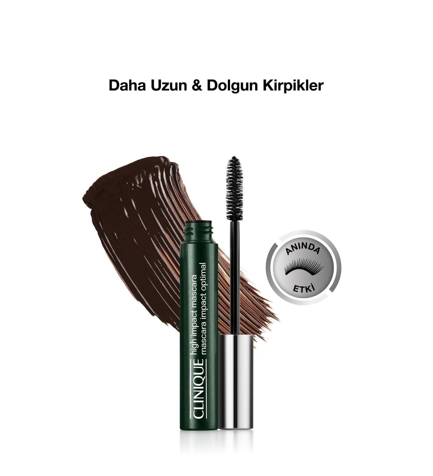 Clinique Dark Brown Mascara - High Impact Black Brown SH NEE898 - Buy Online on GoSupps.com