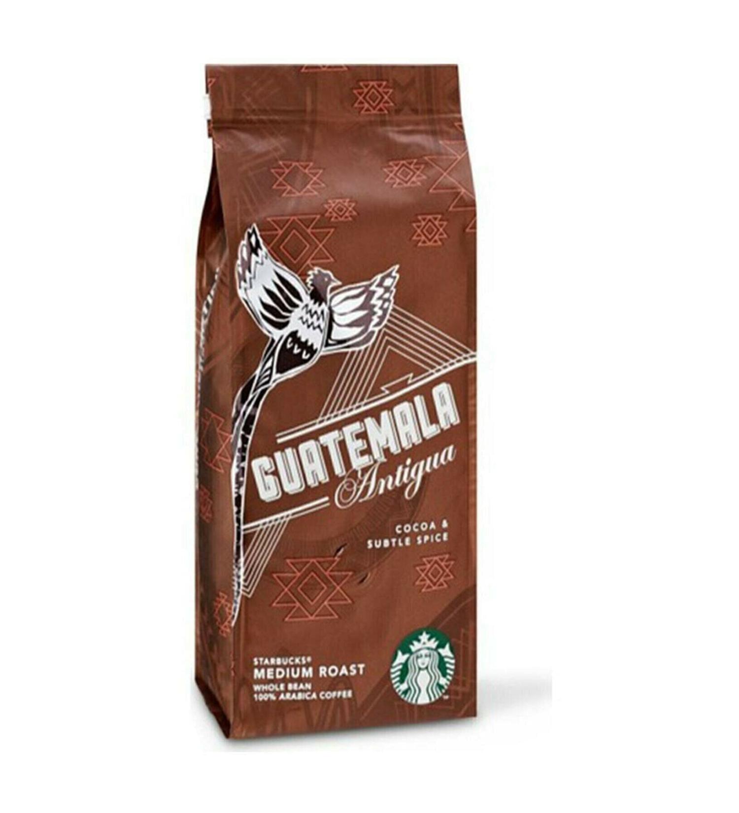Starbucks Guatemala Antigua Medium Roast 250 Gr Espresso Ground Coffee Beans