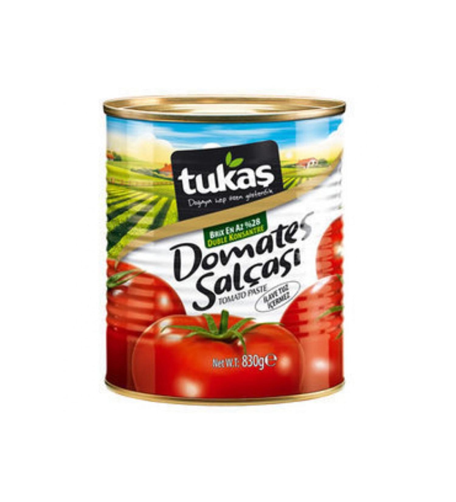 Tuka TUKA TOMATO PASTE 830 GR X 12 PIECES