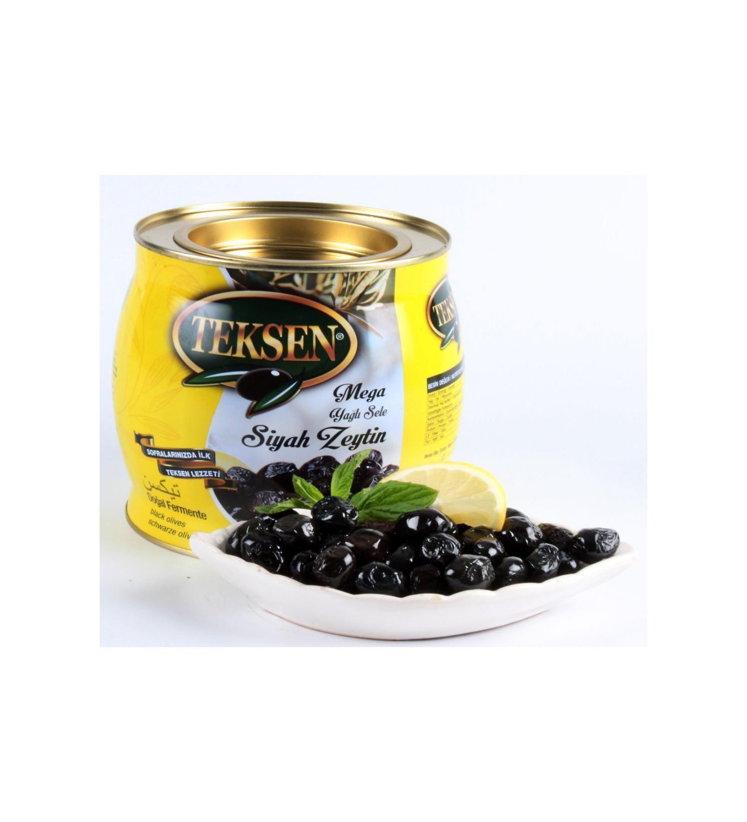 Teksen Cracked Green Olives 400G