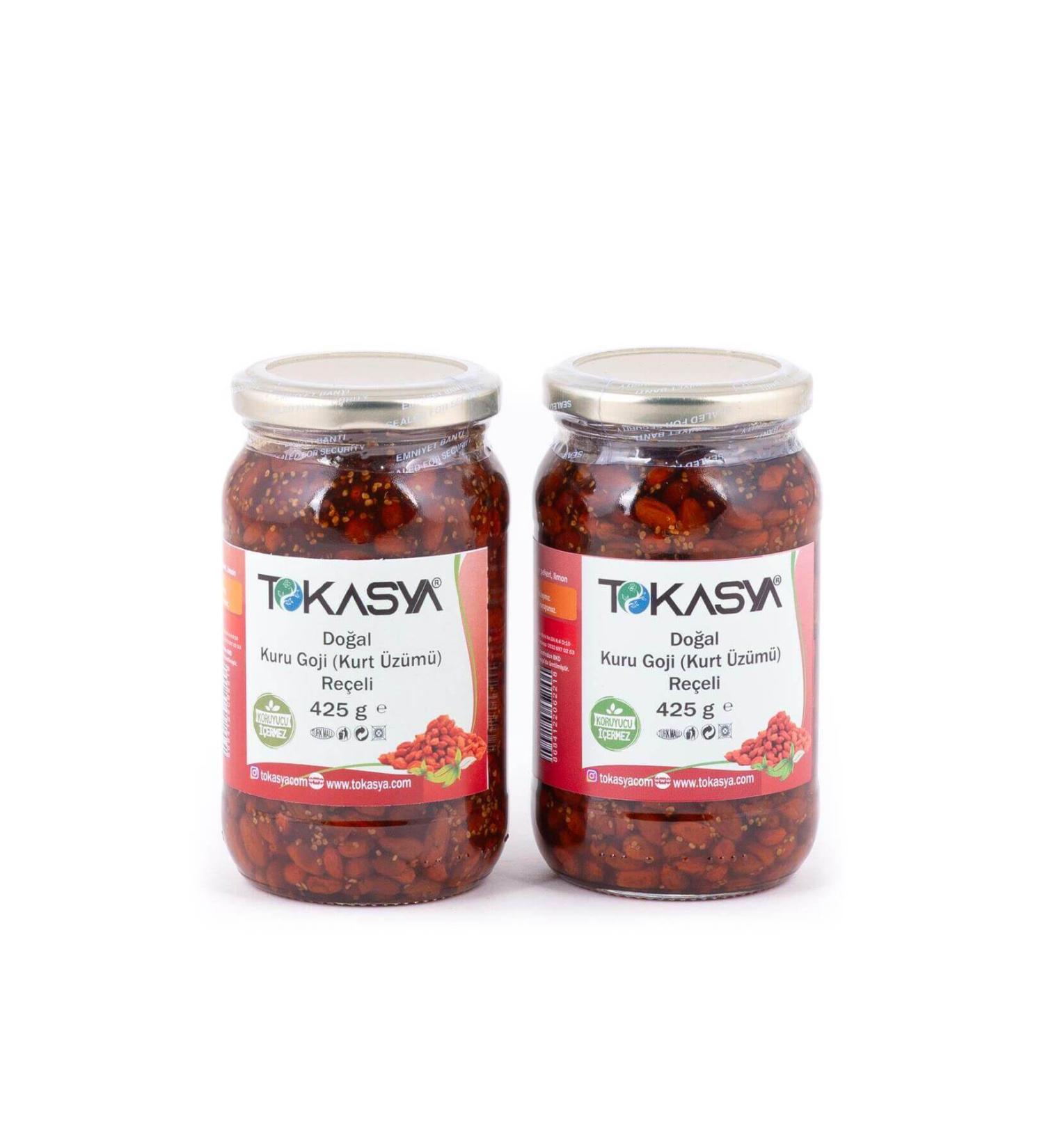 tokasya Dry Goji (WOLFBERRY) Jam 425 G (2 JAR)