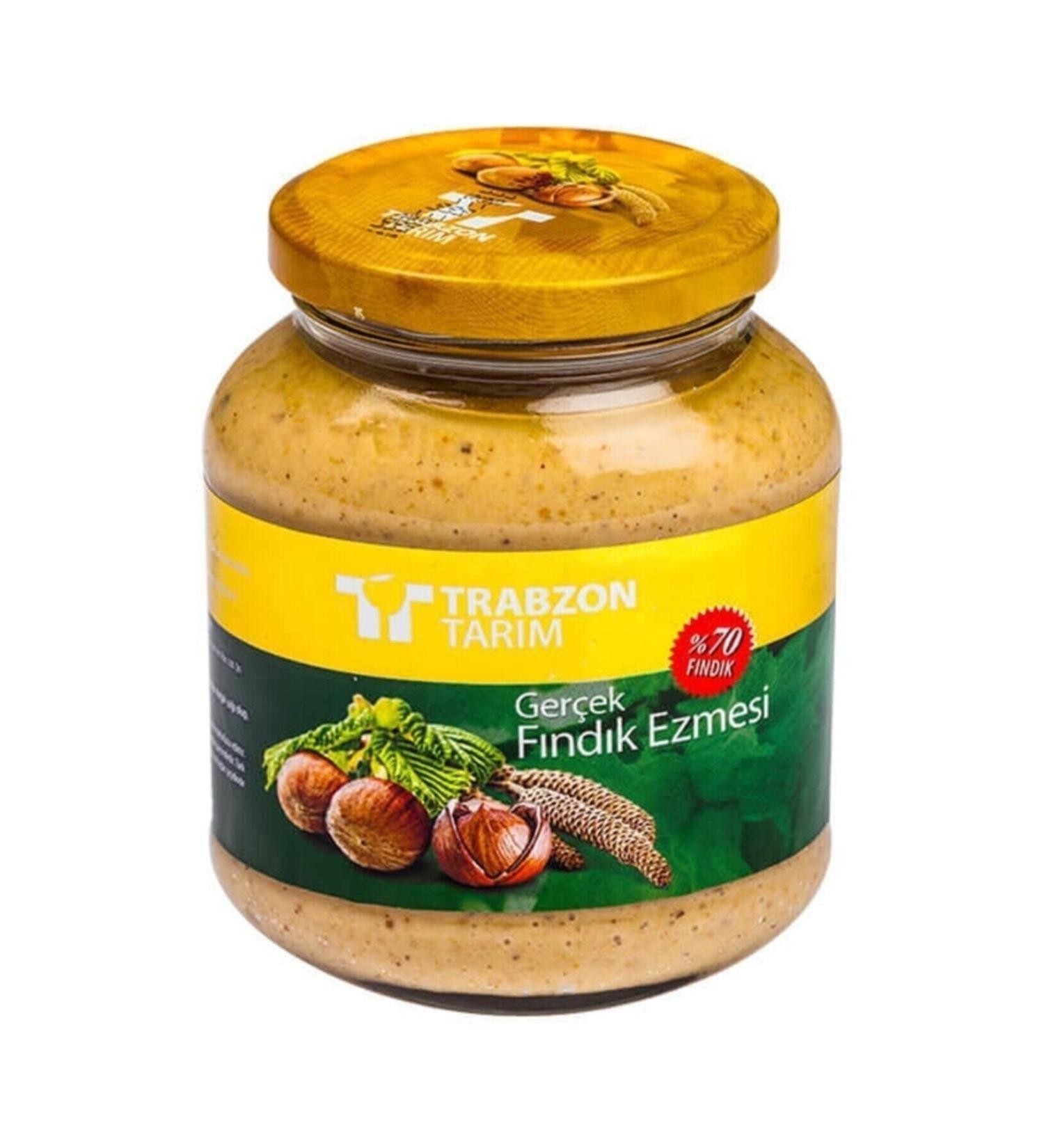 TRABZON TARIM Real Hazelnut Paste p Hazelnut 300 gr *3 Pieces