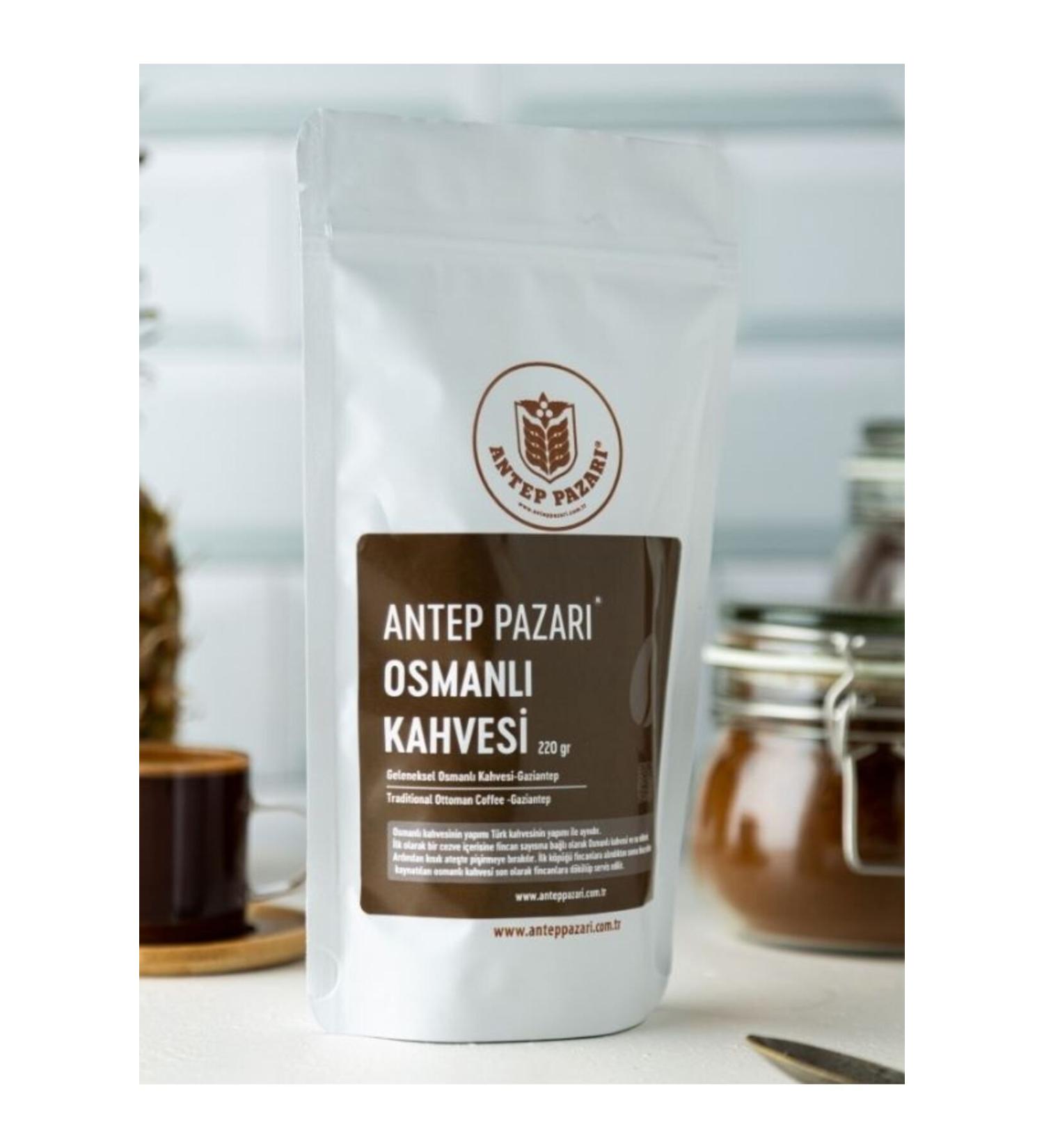 Antep Bazaar Ottoman Coffee 220 Gr - Buy Online on GoSupps.com