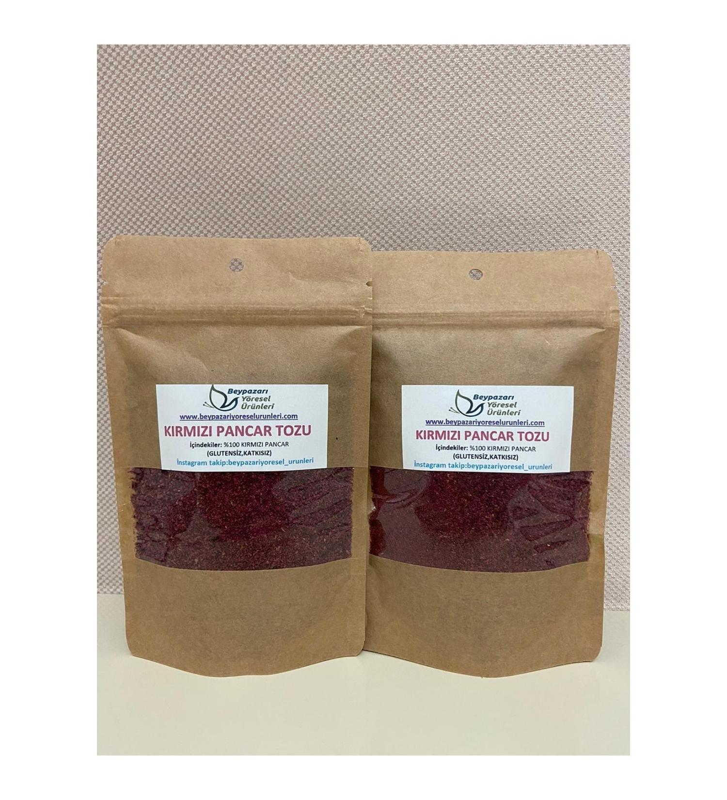 BEYPAZARI LOCAL PRODUCTS Red Beetroot Powder 2*100 Gr