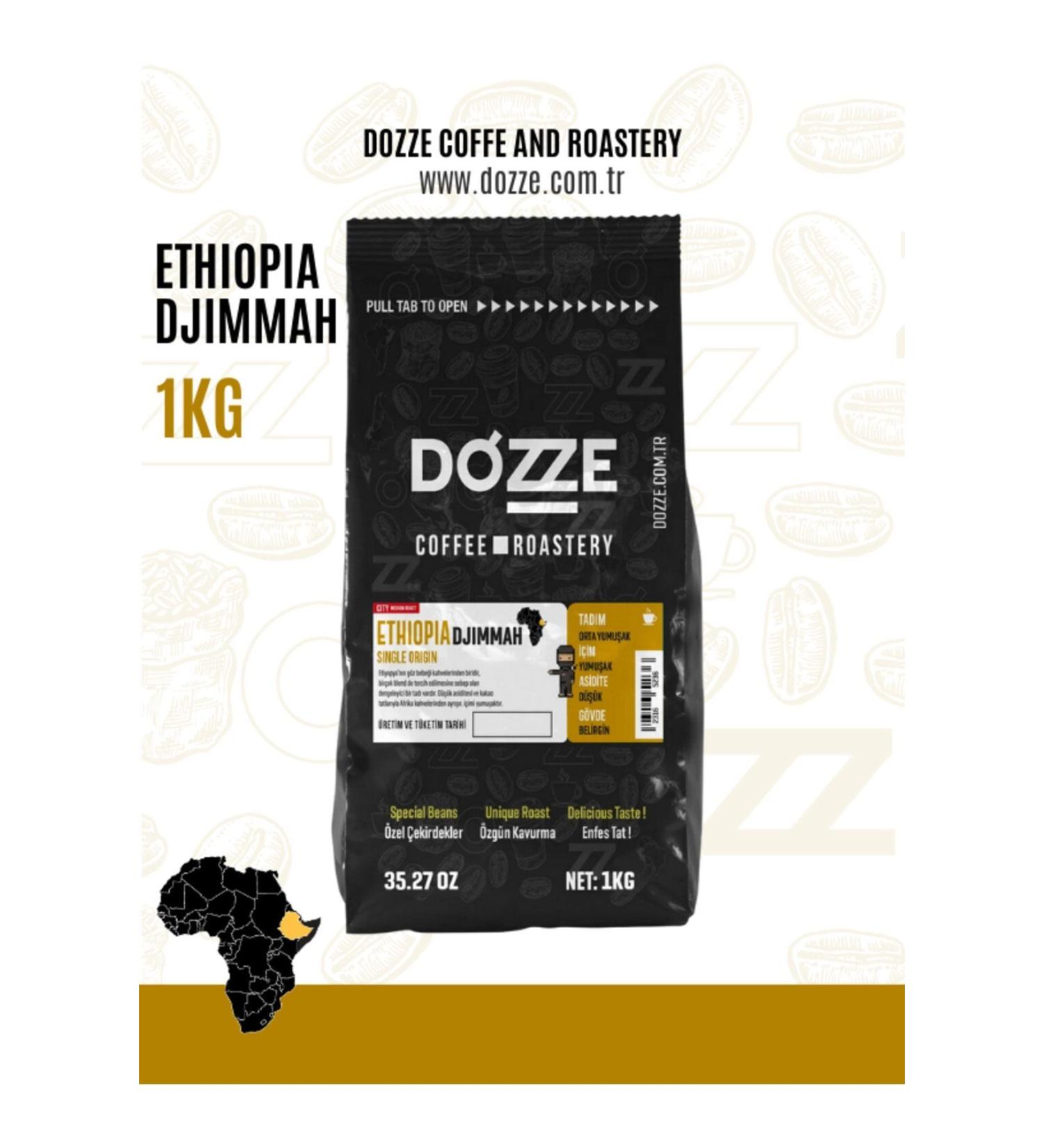 Dozze 1kg Etiophia (DJ MMAH) Ground Filter Coffee