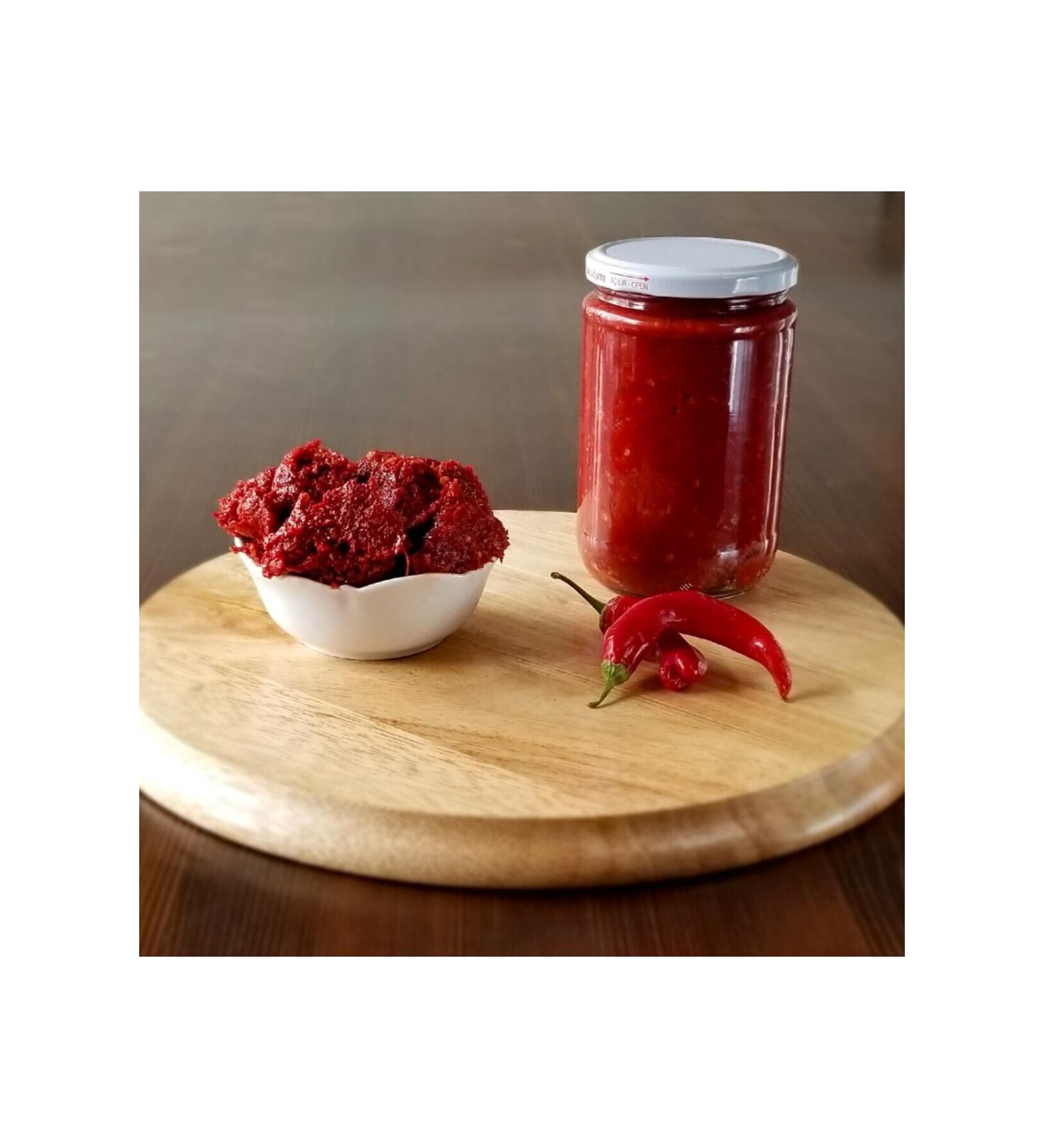 HatayBazaar New Crop HOT Pepper Paste - Hatay - Sun Dried 1 KG