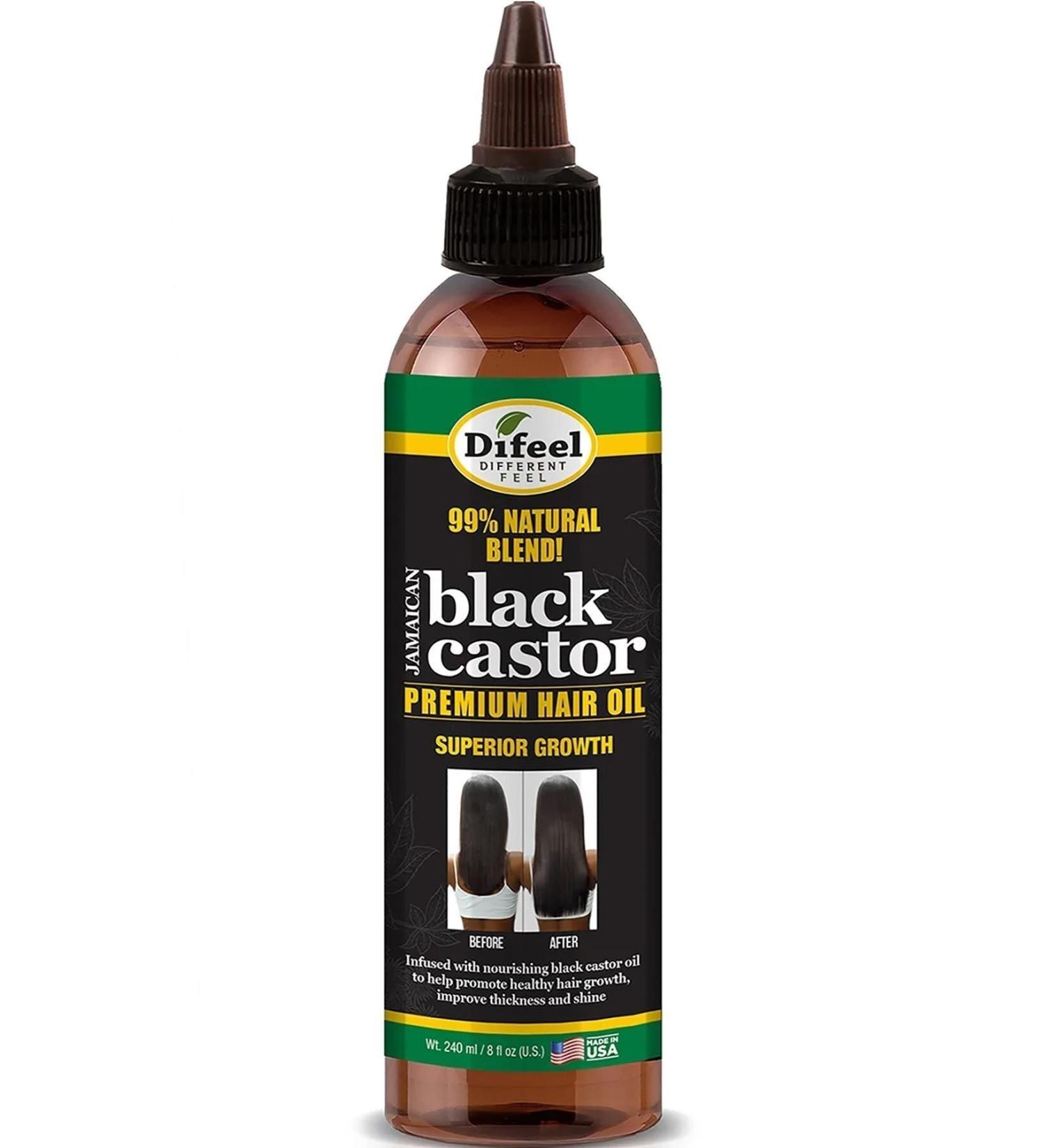 Difeel Jamaican Black Castor Hair Care Oil for Slow Growing Hair 240ml