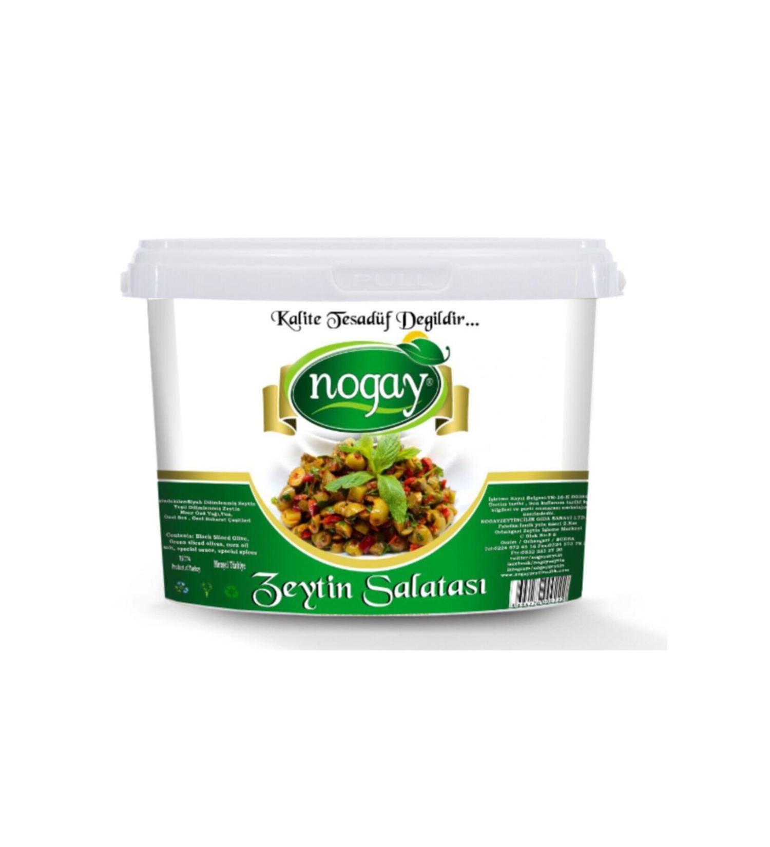 Nogay Olive Farming Nogay Gourmet Green Olive Salad 5 Kg