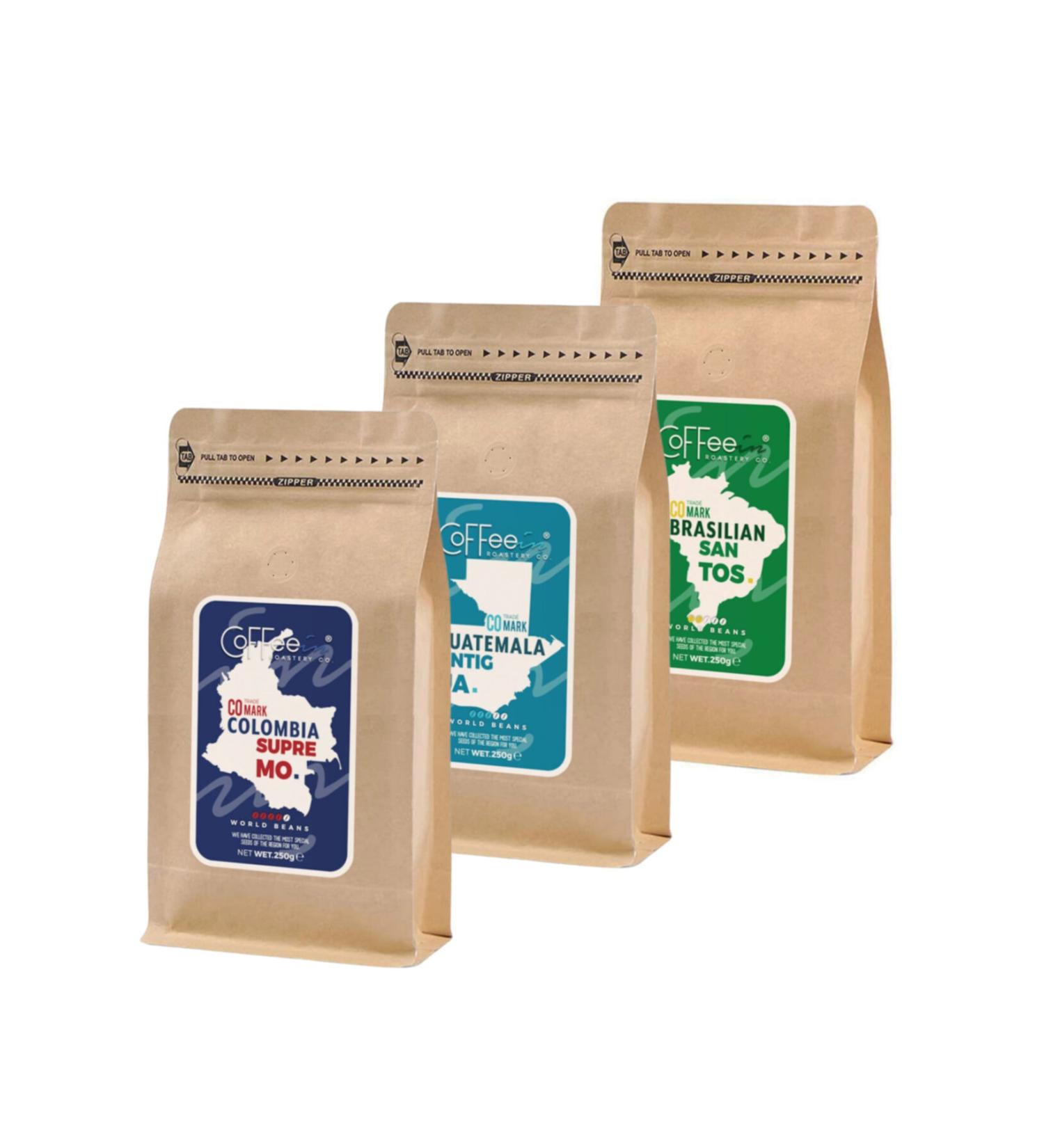 Coffee World Special Blend Filter Coffee 250 Gr X 2 Special Airtight Ziplock Bags