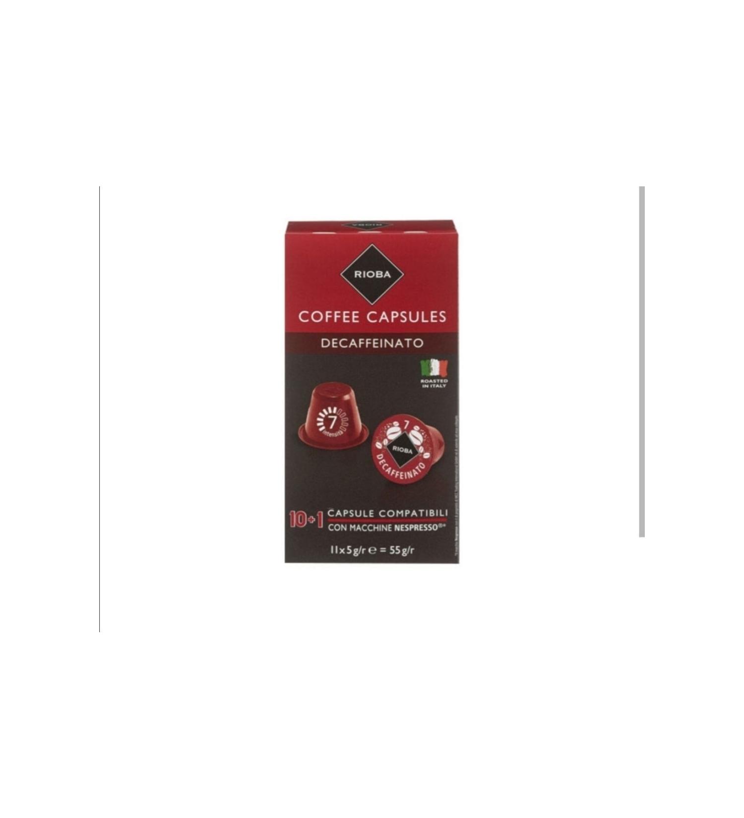 Rioba Decaffeinated Arabica and Robusta Coffee Beans 500 g