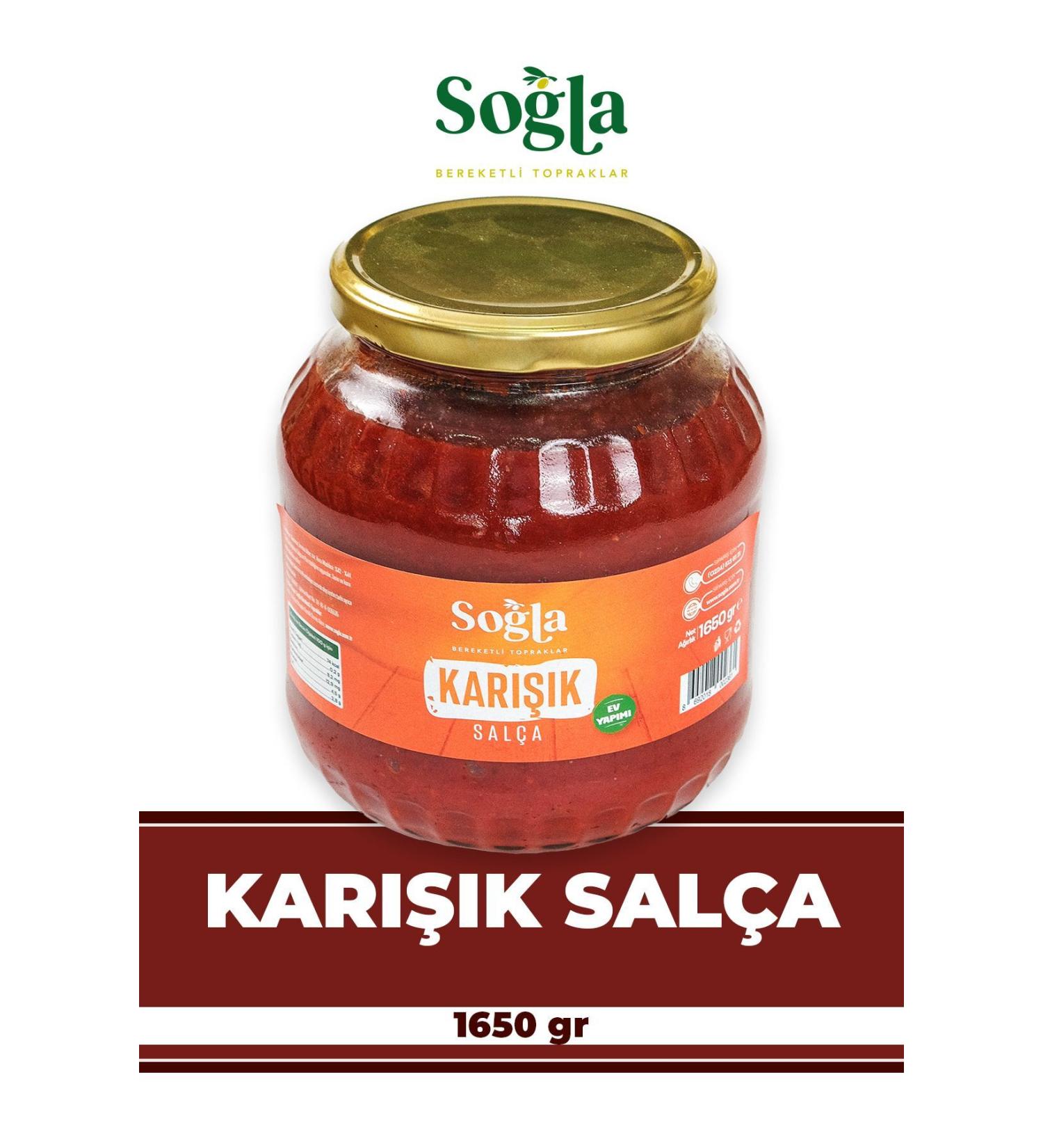 SO LA ZEYT NC L K Homemade Mixed (Pepper-Tomato) Paste 1650gr
