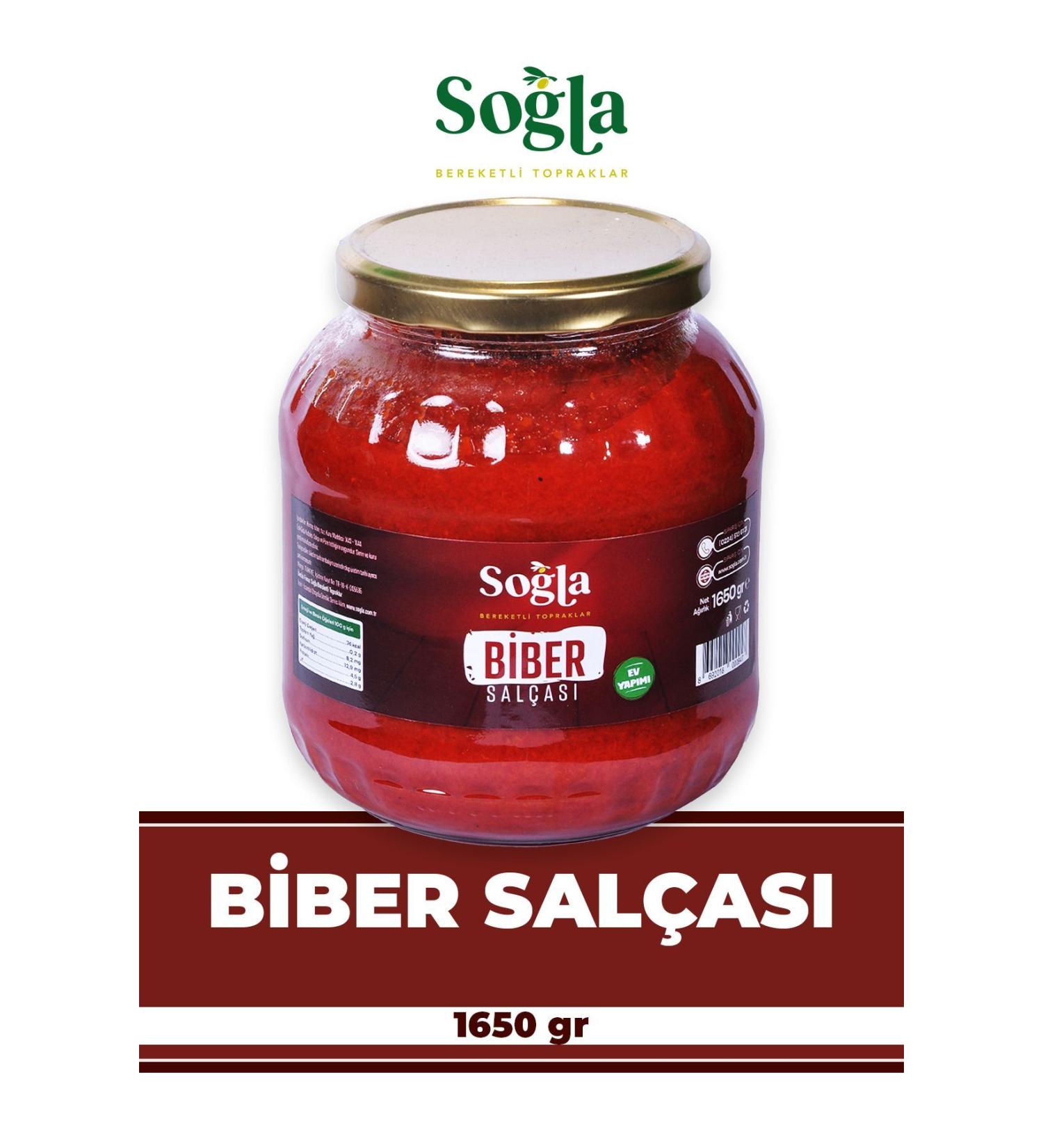SO LA ZEYT NC L K Homemade Sweet Pepper Paste 1650gr